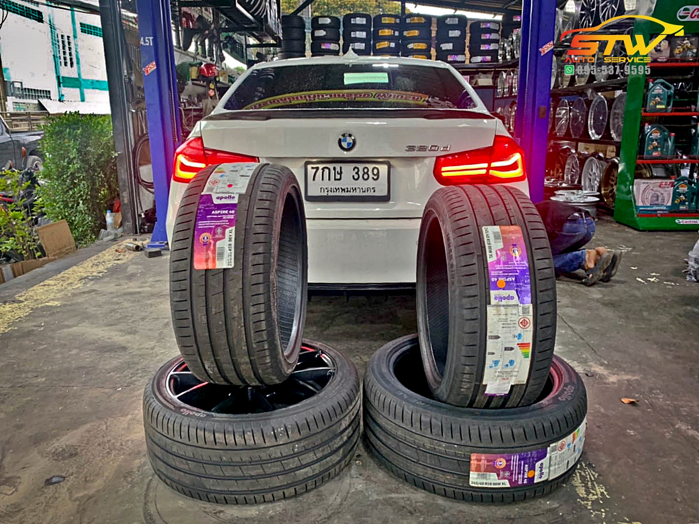 ยางใหม่ APOLLO Aspire 4G 245/40R19 98W 255/35R19 96Y