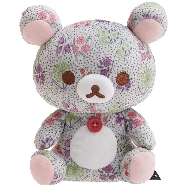 ตุ๊กตา Rilakkuma x kippis (Limited) แบบ Korilakuma ลายผ้า Lahja (แปลว่าของขวัญ) เป็นแบรนด์ลายผ้าแบบสแกนดิเนเวีย น่ารักมาก ขนาด 18 x 15 x 10 ซม.