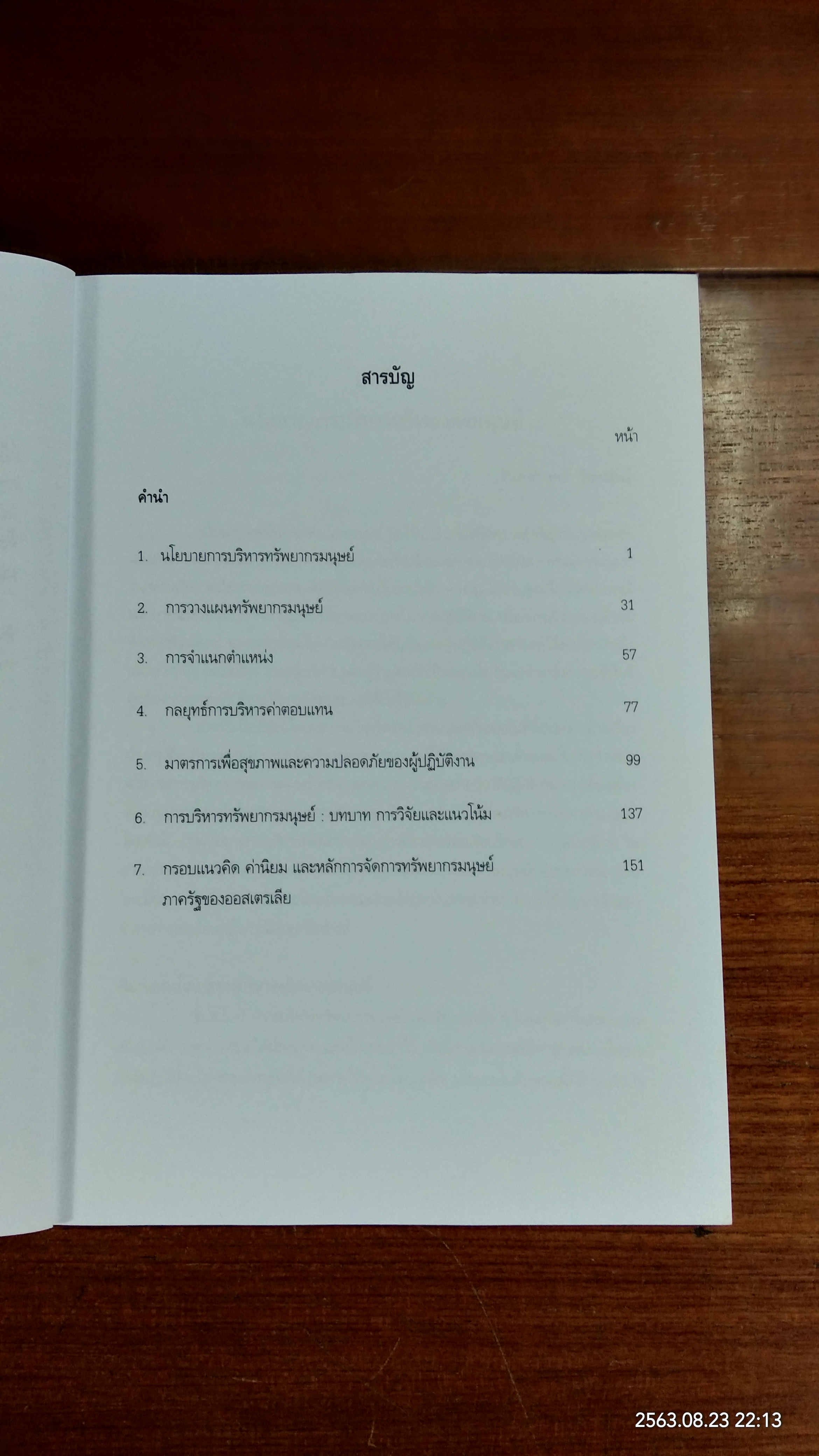 การบริหารทรัพยากรมนุษย์ (มีรอยขีดเขียนด้านใน) / รองศาสตราจารย์ ดร.จินดาลักษณ์ วัฒนสินธุ์