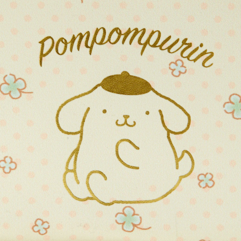 กระเป๋าใส่หน้ากากอนามัย Pompompurin Mask Pouch กันน้ำได้ ใส่ของเล็กน้อยได้ ด้านในมีผ้าที่ทำจากวัสดุช่วยป้องกันแบคทีเรีย ขนาด 20 x 13 ซม.