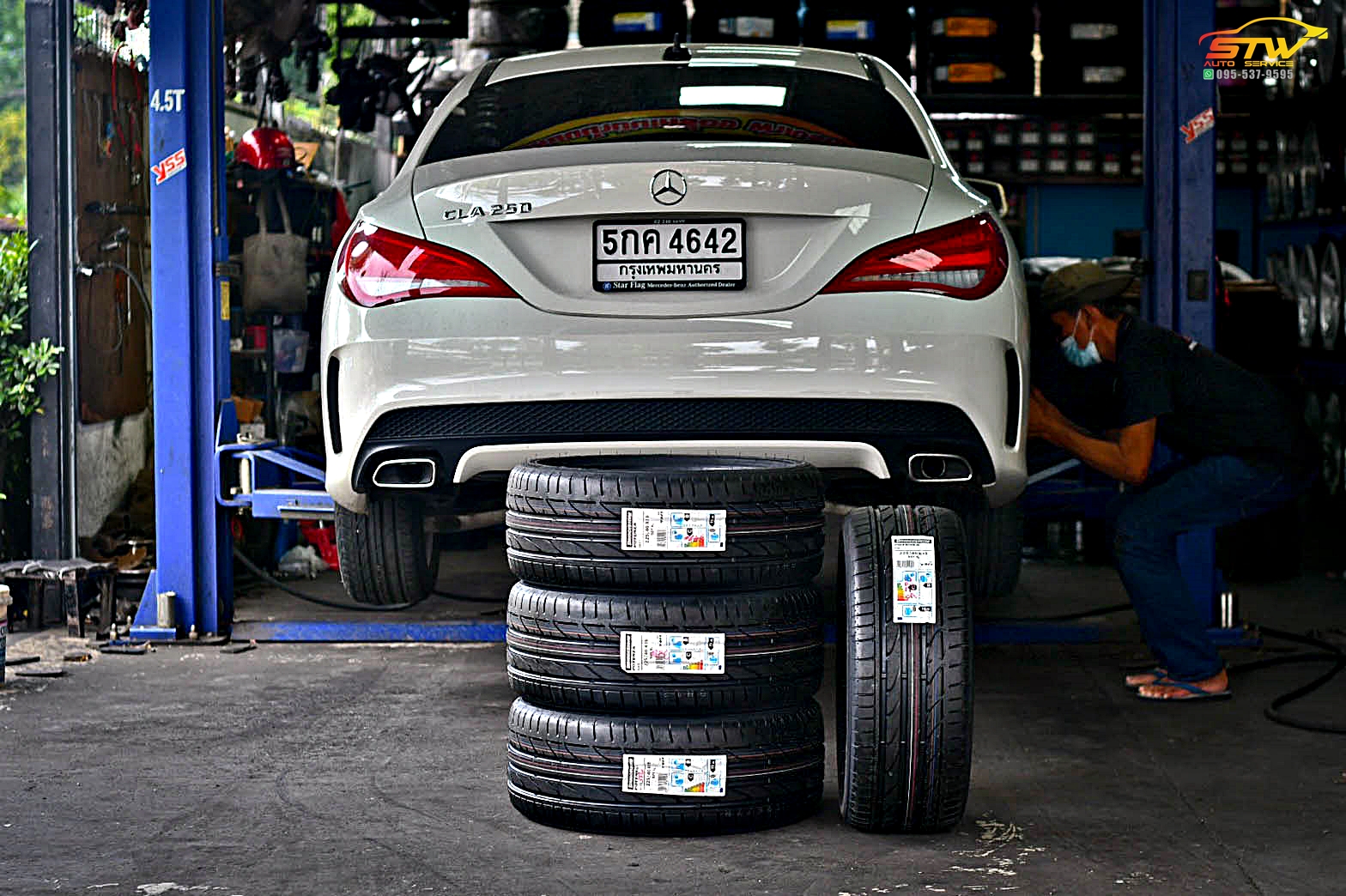 ยางใหม่ BRIDGESTONE POTENZA S001 RFT 225/40R18 92Y
