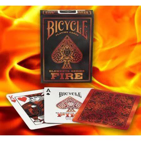 ขายไพ่ไบซิเคิล Fire Playing Cards Deck