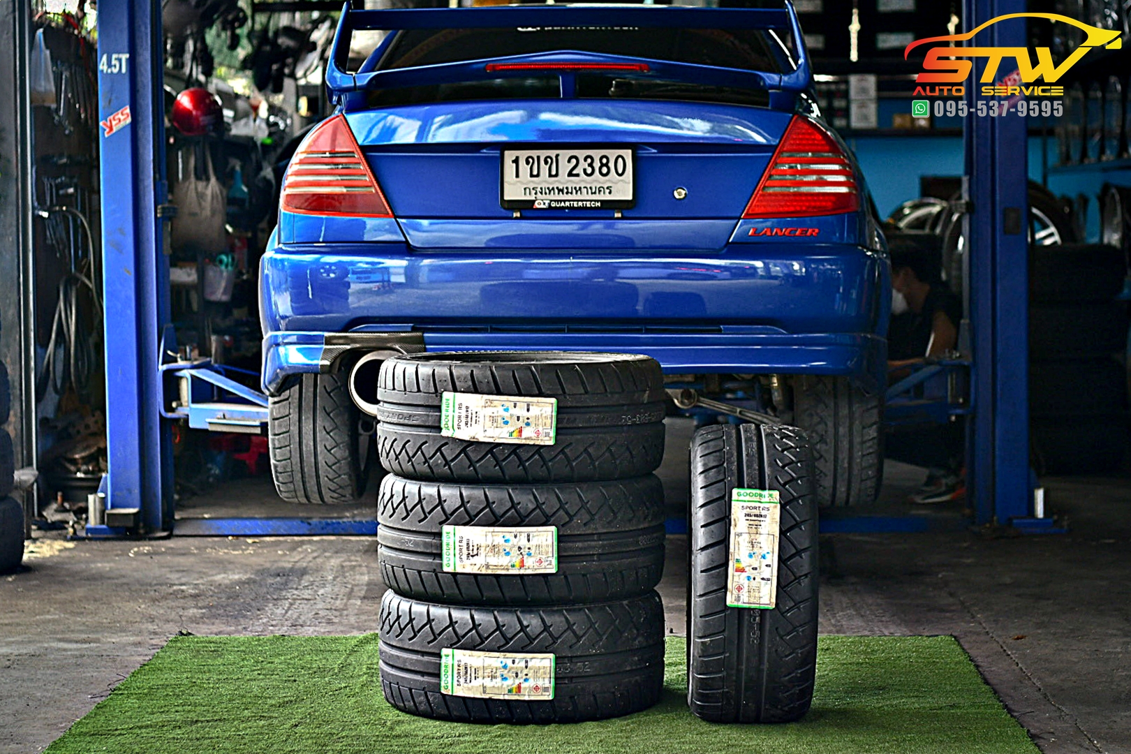 ยางใหม่ GOODRIDE SPORT RS 245/40R17 95W
