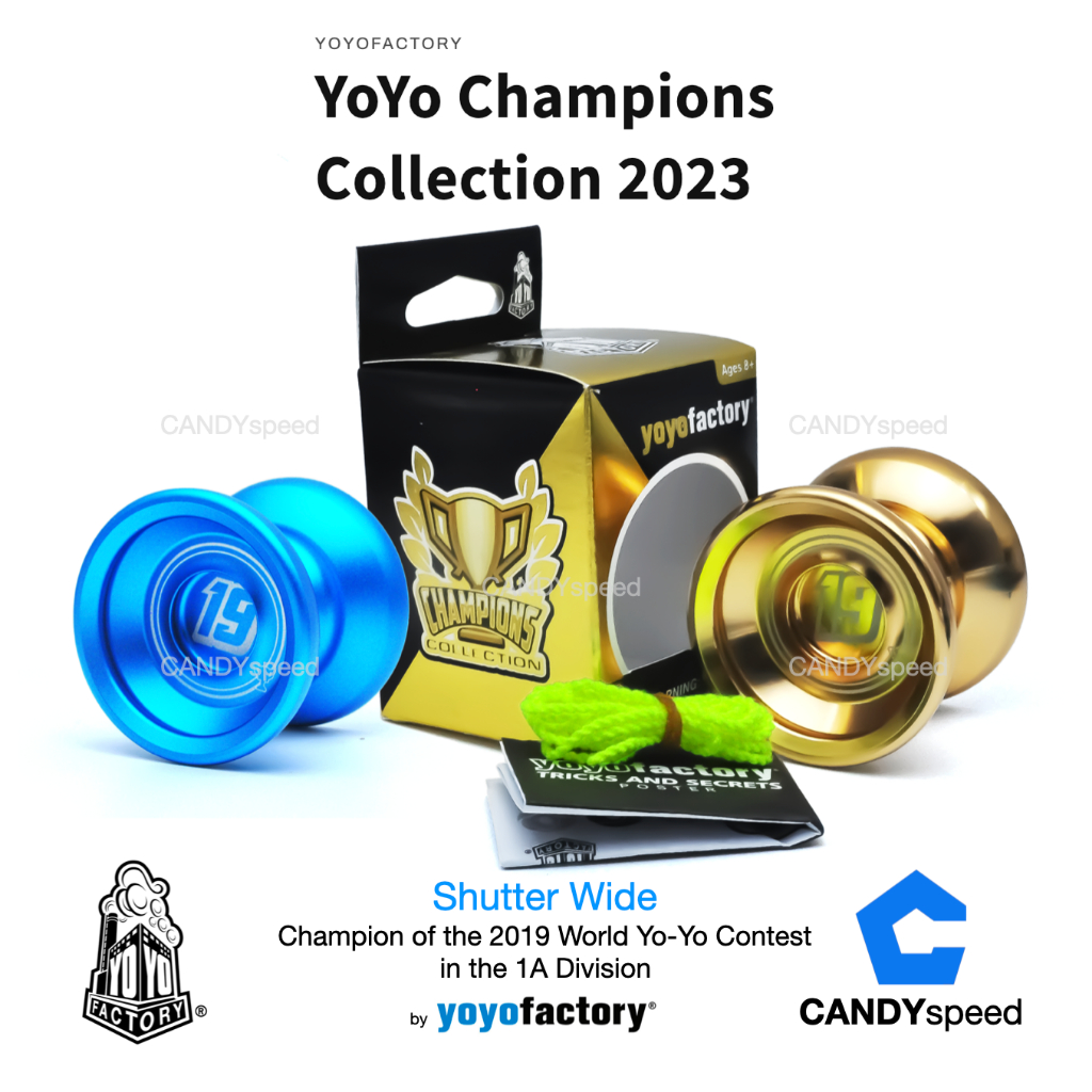 yoyo โยโย่ yoyofactory Champions Collection 2023 | by CANDYspeed