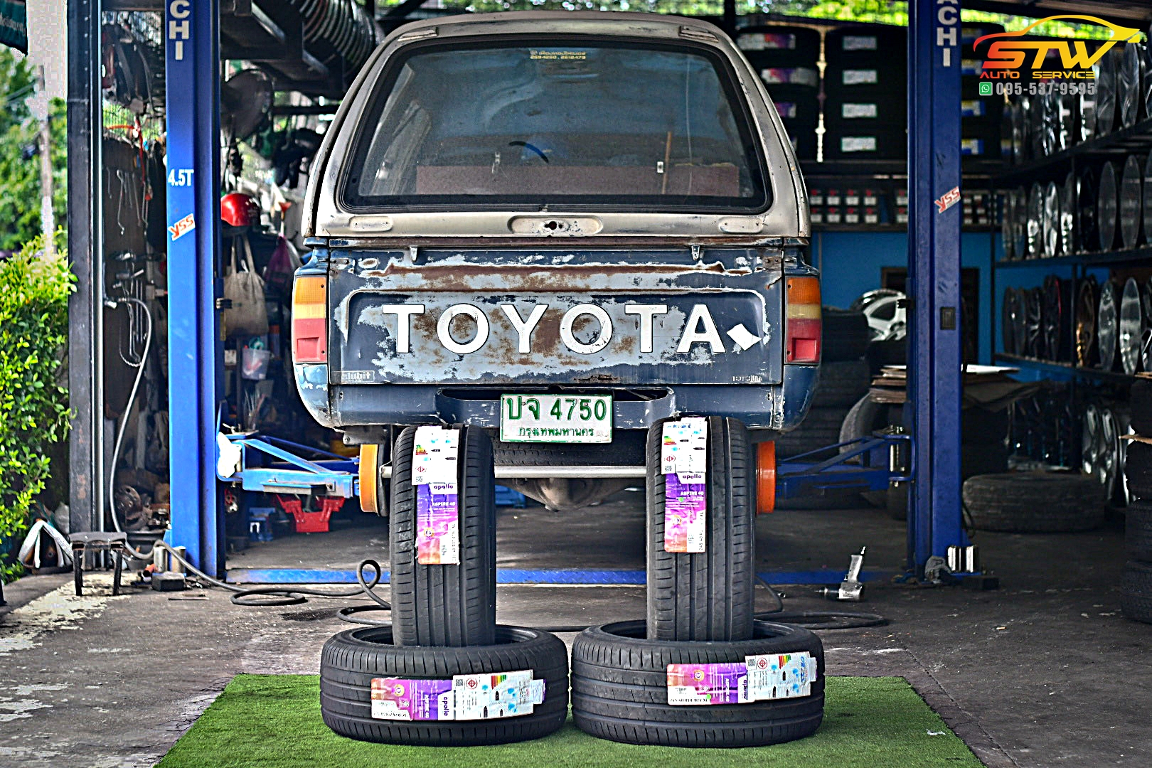 ยางใหม่ APOLLO ASPIRE 4G 235/45R17 245/40R18