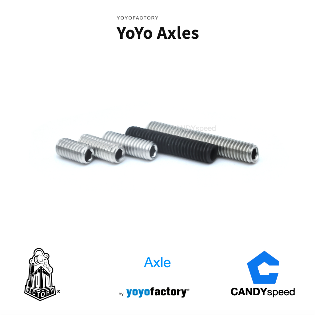 yoyo โยโย่ yoyofactory Yoyo Axles แกนโยโย่ Axle เพลาโยโย่ | by CANDYspeed