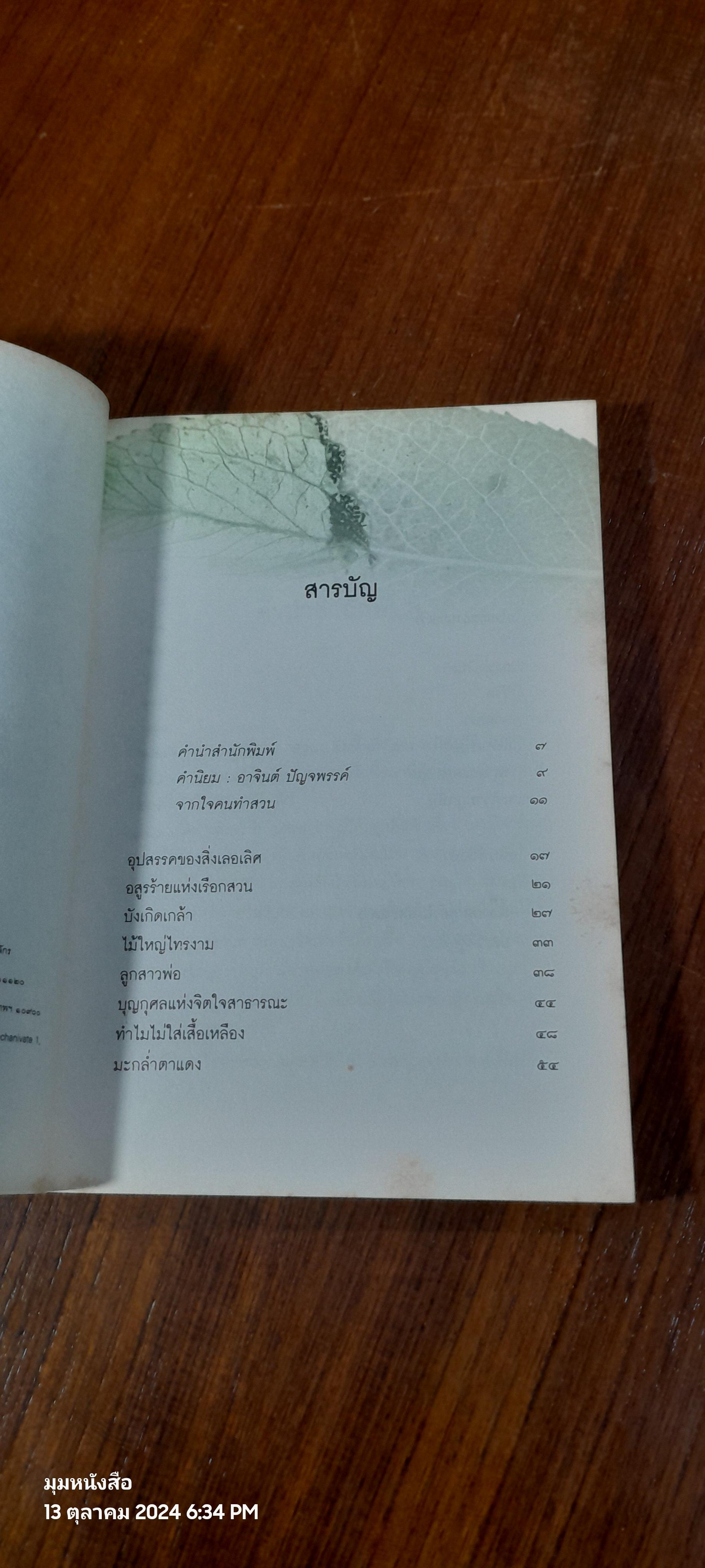 รอยเท้าในสวน / โมน สวัสดิ์ศรี