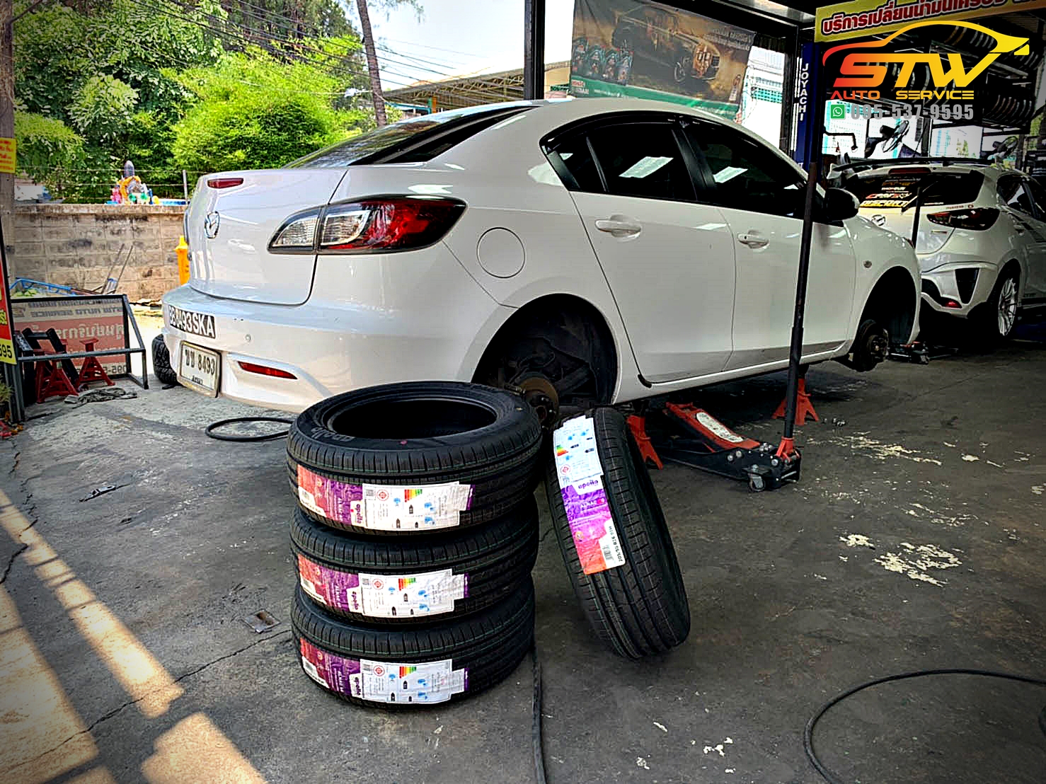 ยางใหม่ คุณภาพเยี่ยม APOLLO ALNAC 4G Size 205/55R16 91H
