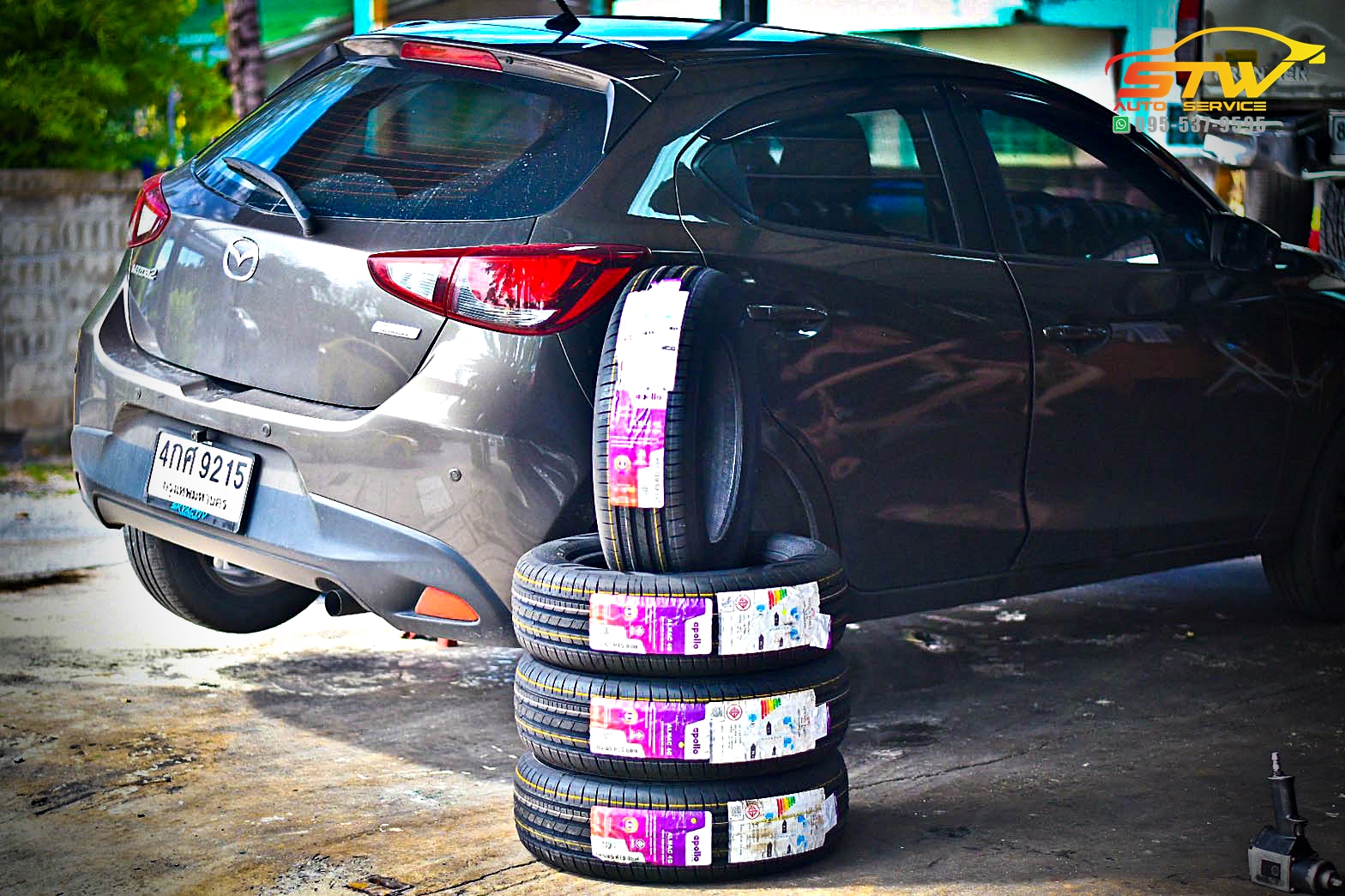ยางใหม่ APOLLO Alnac 4G 185/65R15