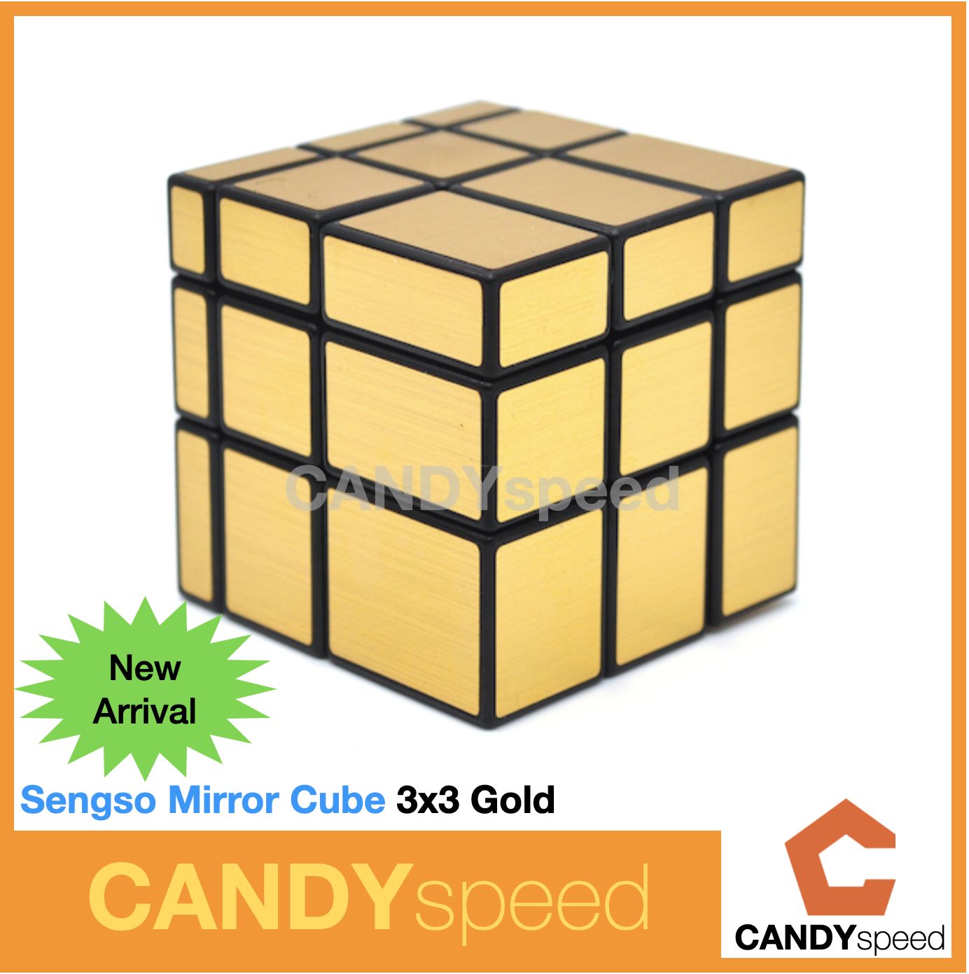 รูบิค Sengso Mirror Cube 3x3 | Rubik 3x3 Mirror ยอดนิยมตลอดกาล | By CANDYspeed