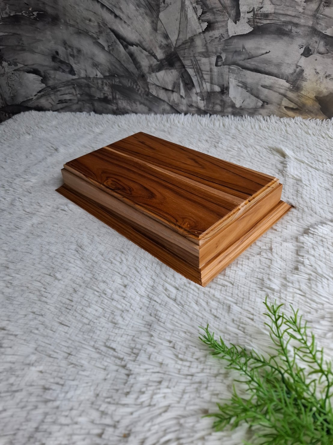 แท่นว่างไม้สัก (ใหญ่)