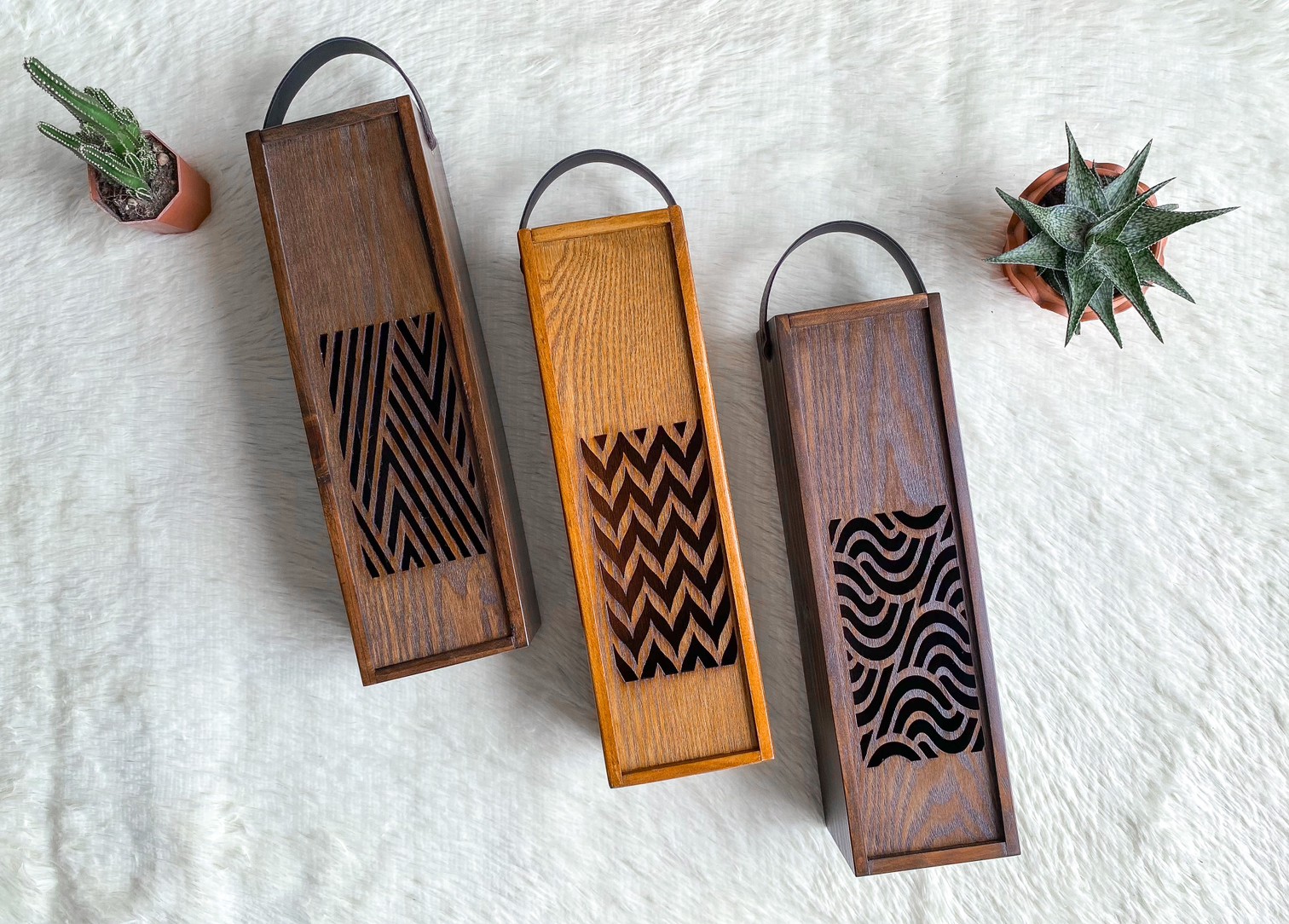 กล่องไวน์ ฝาเลเซอร์ (Wine Box)