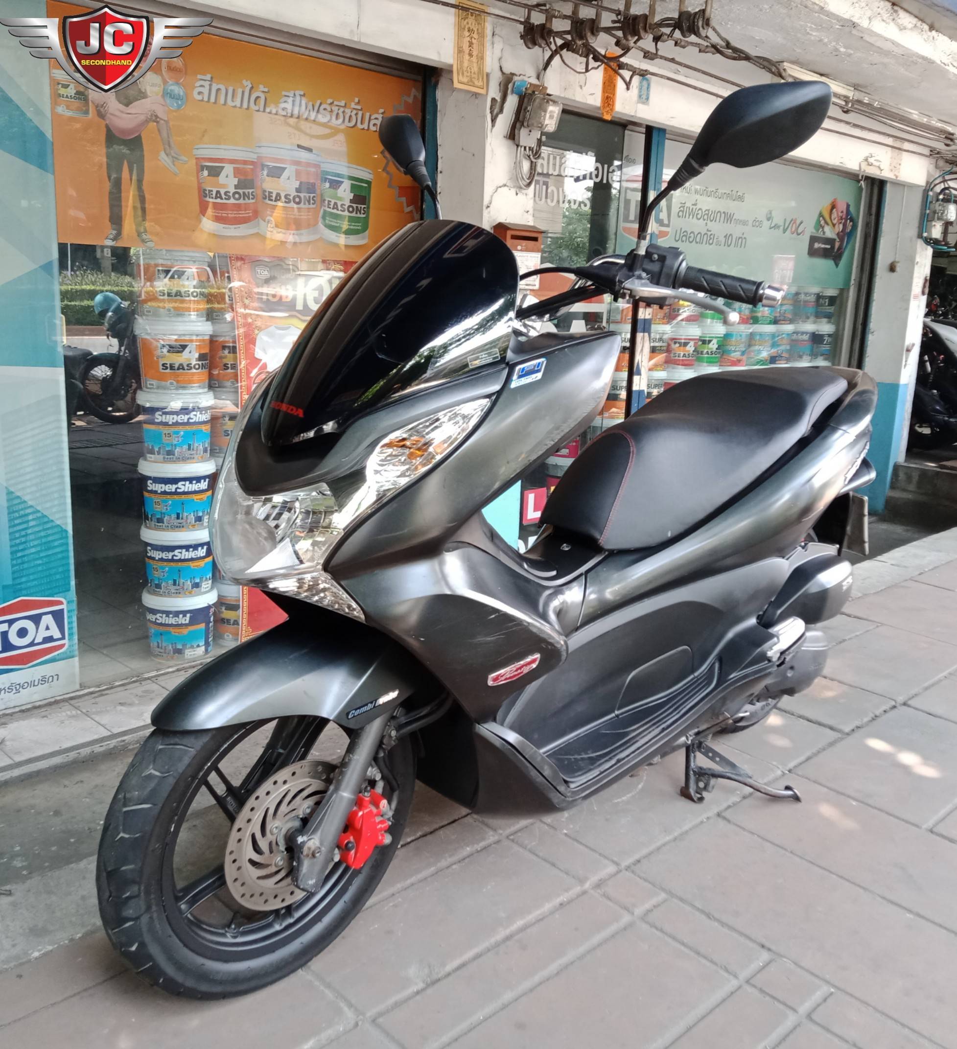 "รถบ้านมือเดียว" HONDA PCX150 limited จดทะเบียนกลางปี56 สภาพเดิมๆเครื่องดีขี่นิ่มการันตีได้เลย