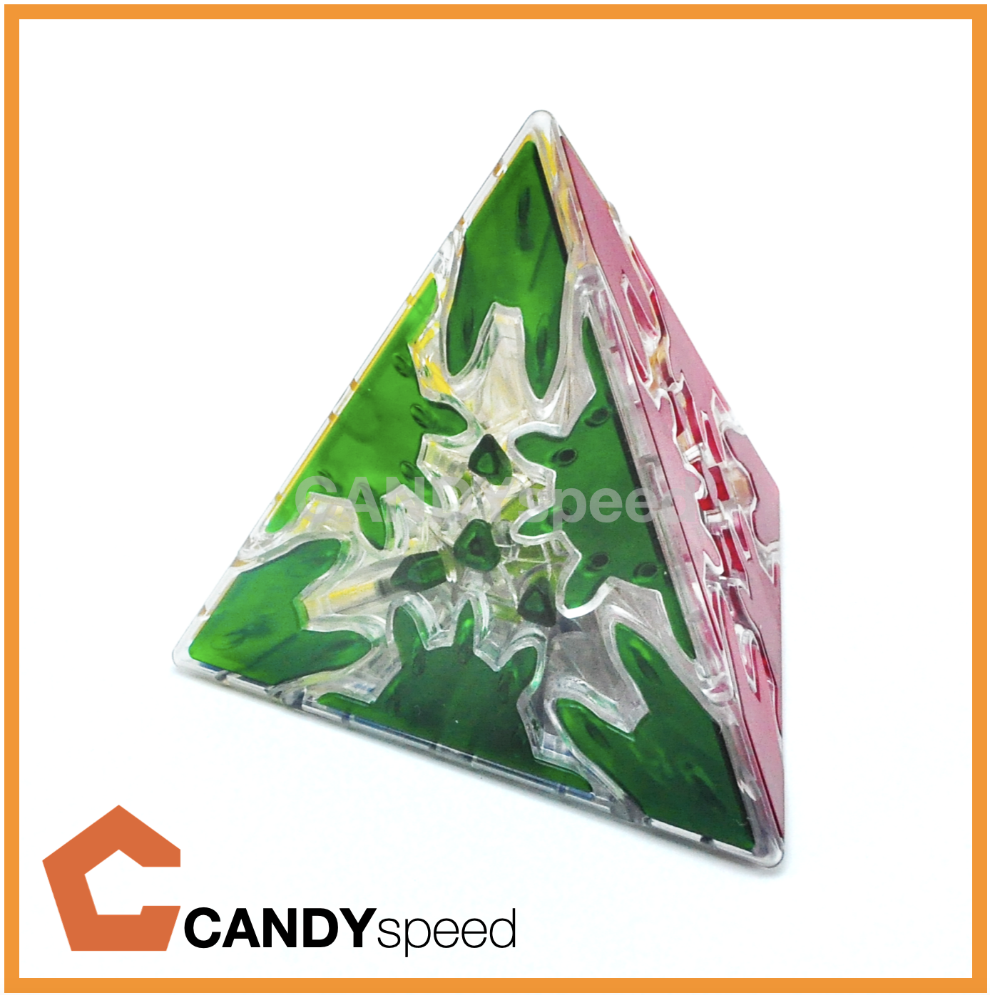 รูบิค QiYi Gear Transparent Series | Rubik QiYi Gear Transparent | by CANDYspeed