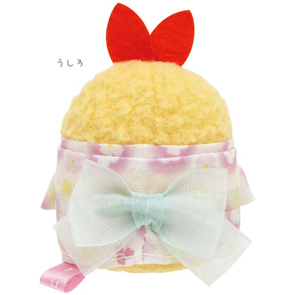 เซ็ตตุ๊กตา Sumikko Gurashi Ennichi เป็นแบบน้องหางกุ้งใส่ยูกาตะ มาพร้อมบ่อน้ำ และป้ายธงตามเทศกาล ขนาด 5.5 x 14 x 14 ซม.