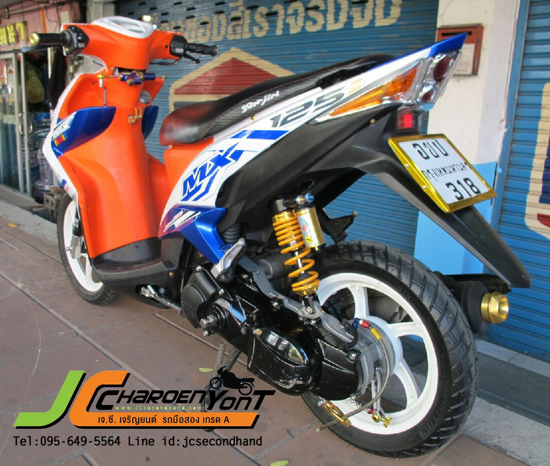 สวยเวอร์คันนี้ Mio 125 ปี 55 ใหม่กริ๊ป ของแต่งทั้งคัน