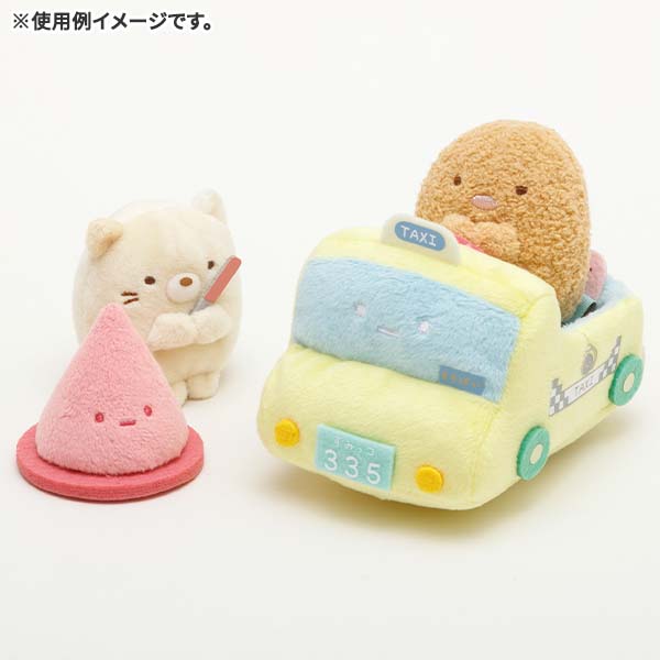 ตุ๊กตา Sumikko Gurashi - Sumikkomono ตัวเล็ก ไซส์ SS แบบกรวยสีชมพู & ไม้ ขนาด 5.5 x 5.5 x 5.5 ซม.