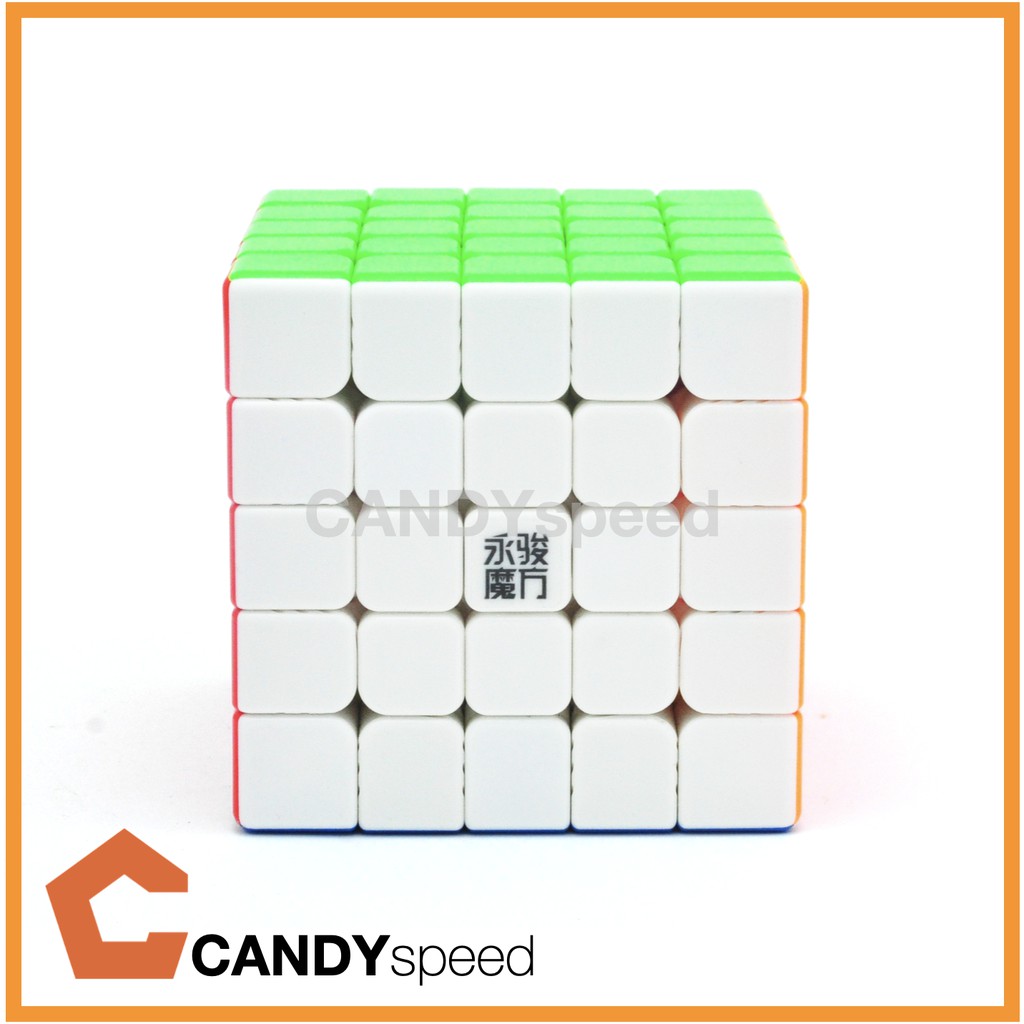รูบิค 5x5 Rubik YJ YuChuang V2 M 5x5 Stickerless มีแม่เหล็ก | By CANDYspeed