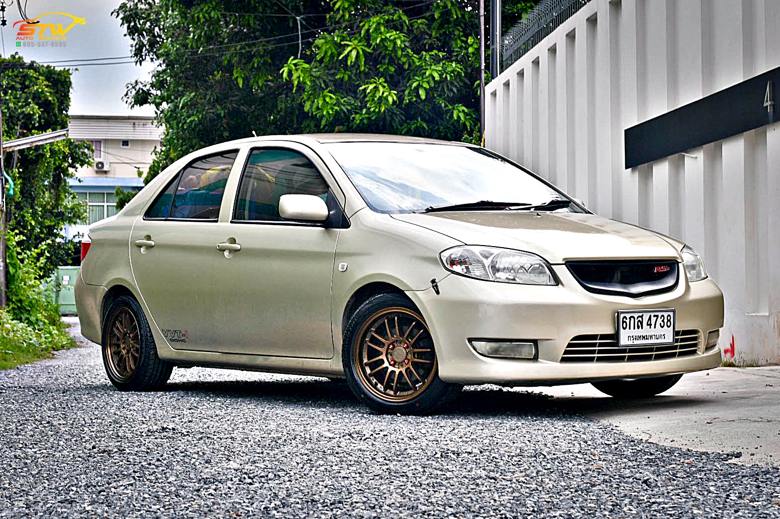 ล้อแม็กซ์ RE30 BAIYANG5 ขอบ15นิ้ว พร้อมยาง GOODRIDE SA37 195/50R15 82V