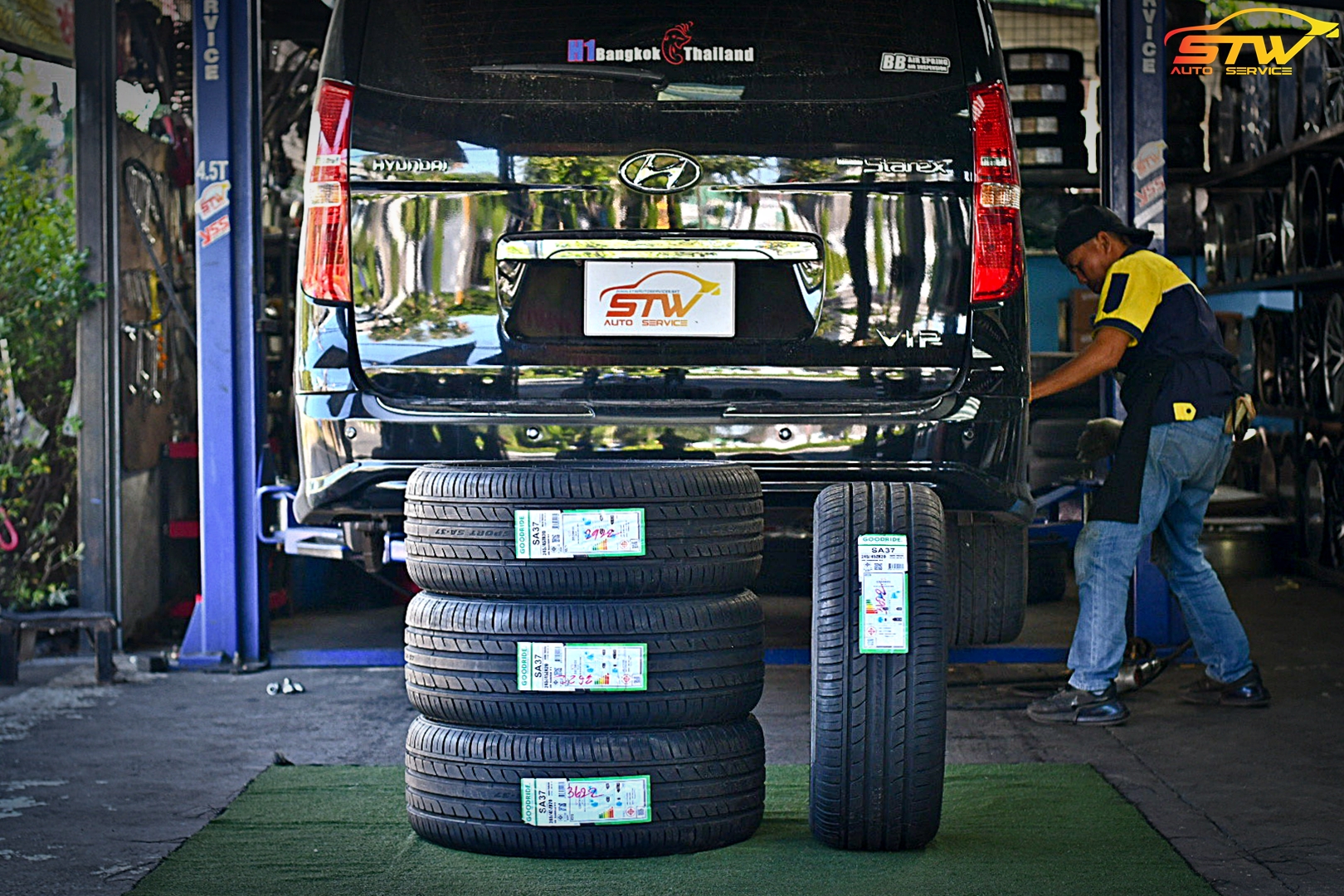 เปลี่ยนยาง GOODRIDE SA37 245/45R20 99W