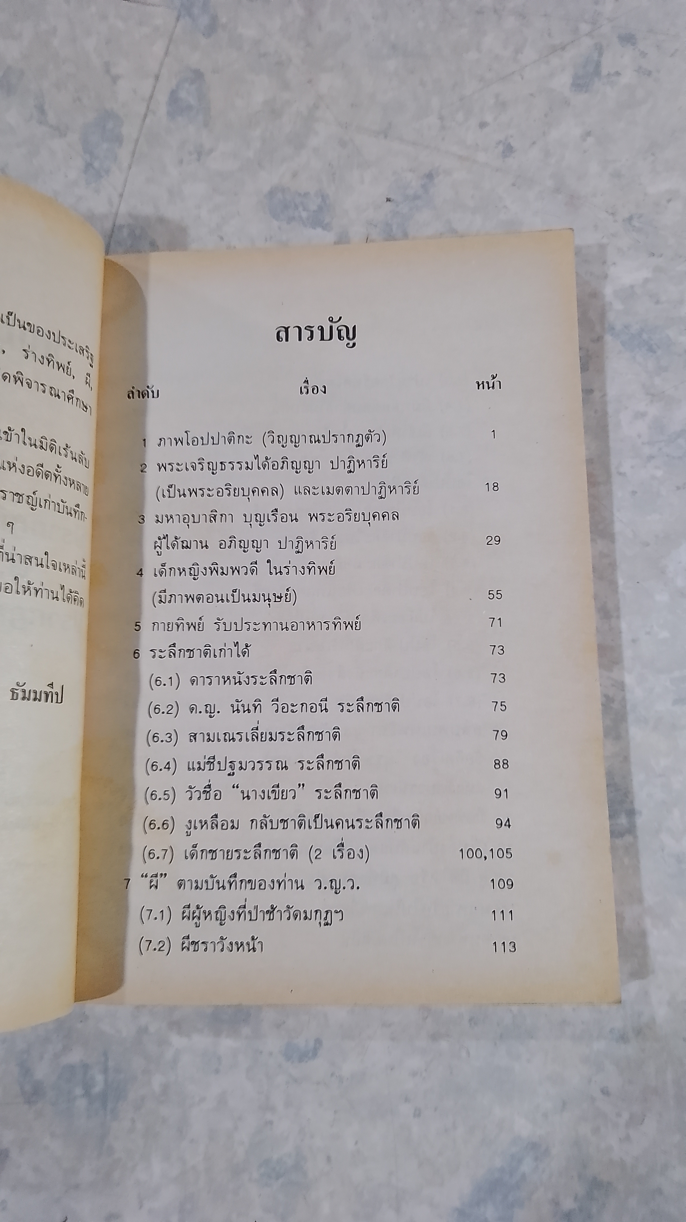 วิญญาณปรากฏตัว และ ระลึกชาติ ตอน 1