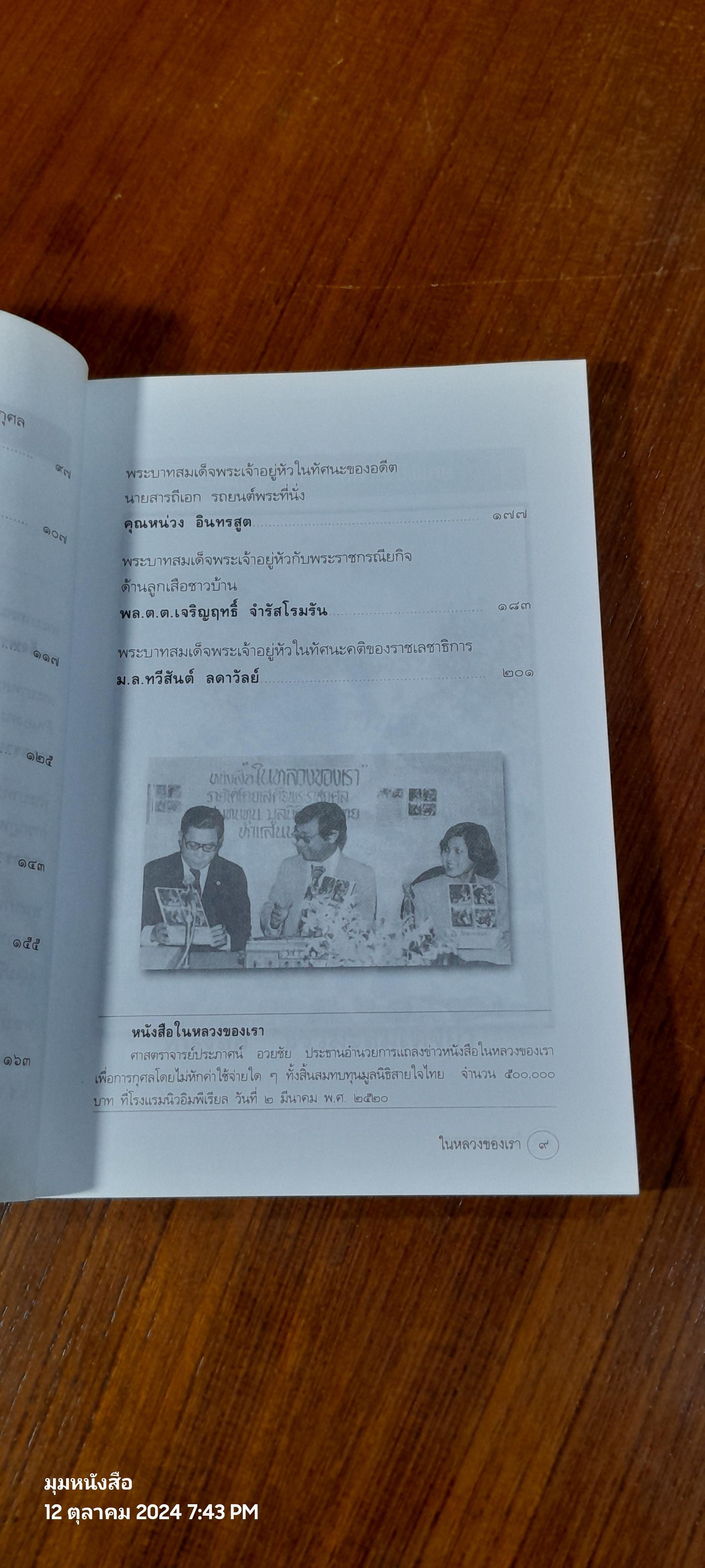 ในหลวงของเรา / อัครวัฒน์ โอสถานุเคราะห์