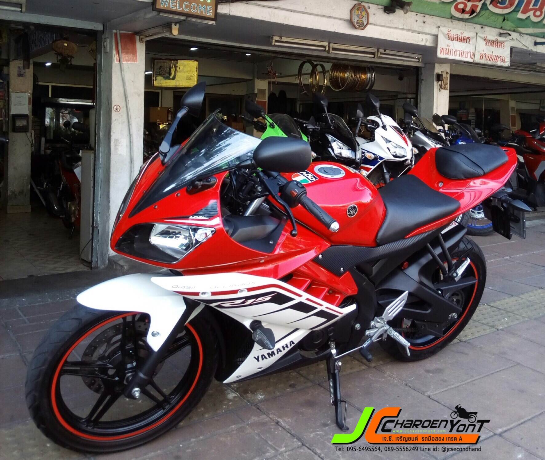 "รถบ้านมือเดียวเกรด AA" YAMAHA YZF-R15 ~5พันโลแท้~ จดทะเบียนปลายปี58 รถเน้นจอดซะส่วนมาก สภาพนางฟ้า "สวย เดิม ใส" ใช้งานน้อยมาก