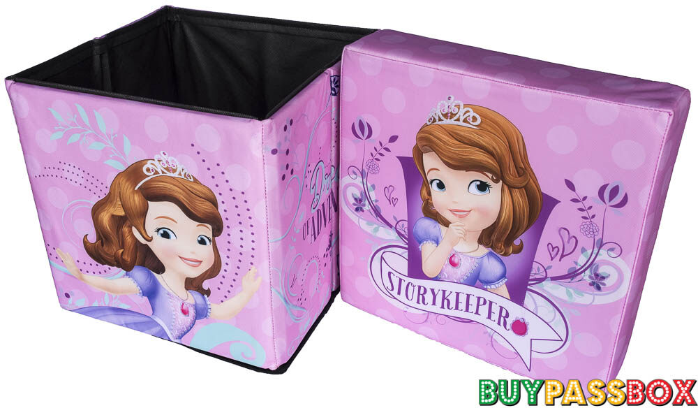 เก้าอี้กล่องเก็บของ 2in1 สตูล SOfiA the First