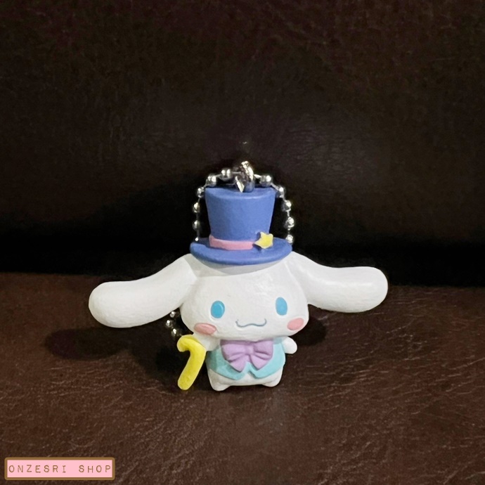 พวงกุญแจ Cinnamoroll Pastel Circus Mascot สูงประมาณ 3.5 - 4 ซม. มี 5 แบบให้เลือก