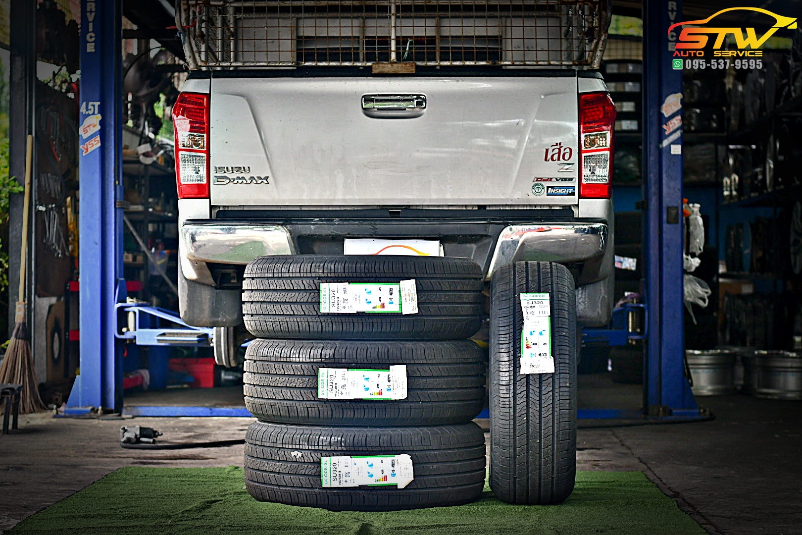 เปลี่ยนยาง ISUZU HI-LANDER GOODRIDE CROSS LEGEND SU320 265/60R18 114V