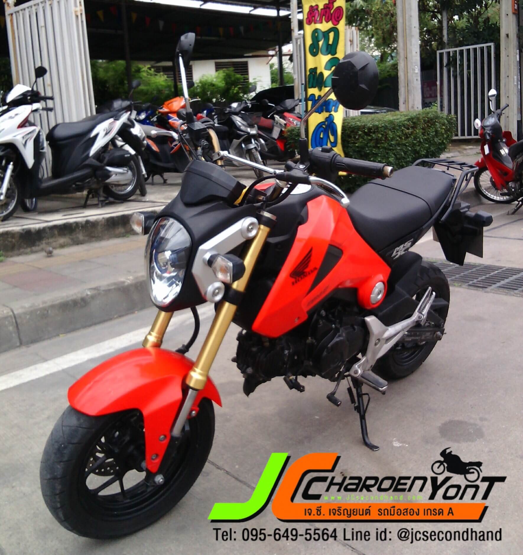 รถบ้านเทินร์มาครับ Honda MSX125 ปี 56 รถสภาพดี เดิมๆ ครับ ชุดสีสด สวย ชุดสีเดิม แท้ทั้งคันครับ มีรอยบ้างเล็กน้อยตามการใช้งานครับ