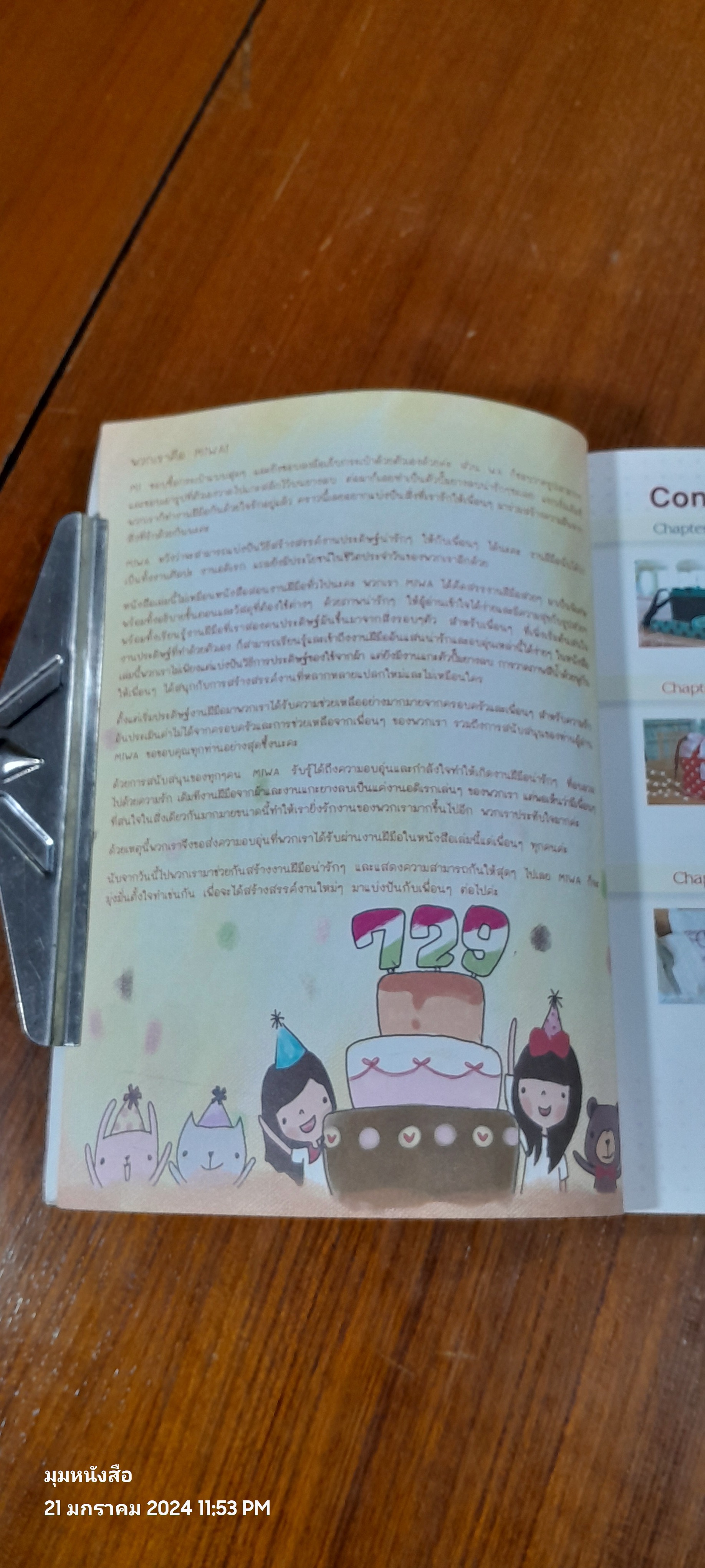 เย็บ ปัก ถัก ร้อย งานผ้าพาเพลิน / MiWA