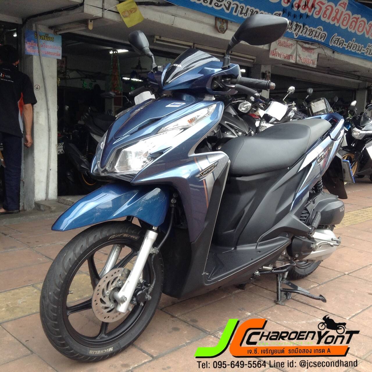 "รถบ้านมือเดียวสภาพเดิมสวย" กับ HONDA CLICK125i รุ่น Top จดทะเบียนปลายปี57 ( สภาพพร้อมใช้งาน เครื่องดีเดิมๆห้องเครื่องสวย