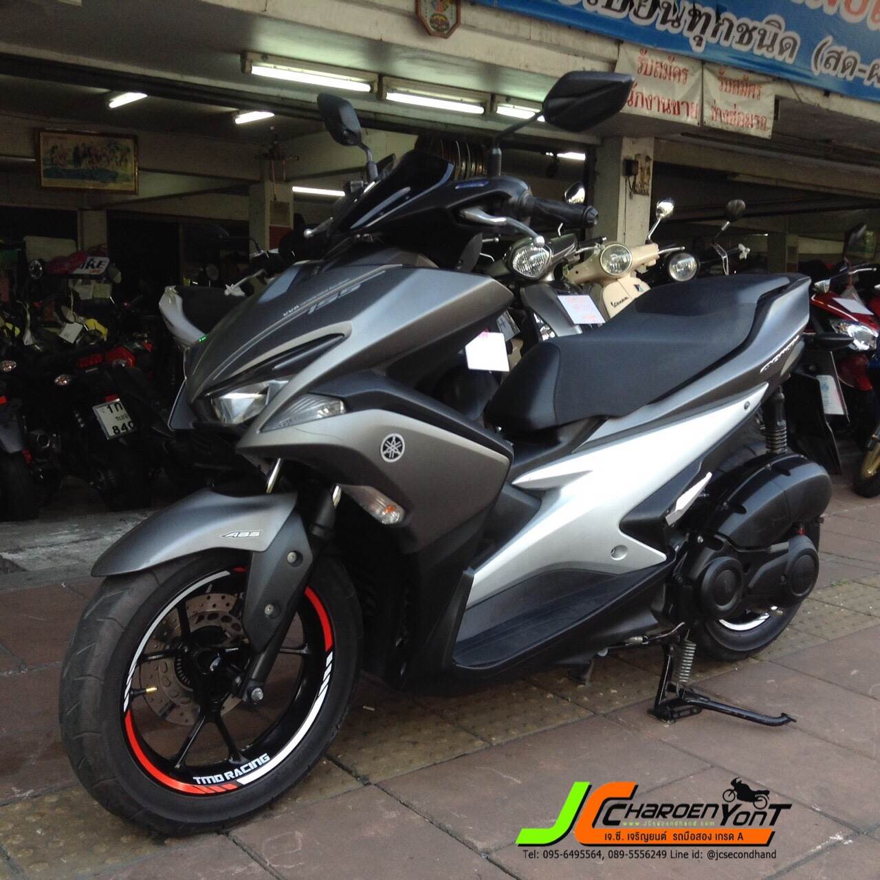 "รถบ้านมือเดียวมาใหม่อีกแล้ว" YAMAHA AEROX155 รุ่น Top ตัว SmartKey จดปี 2017 รถบ้านแท้ๆสภาพสวยเดิมทั้งคัน เครื่องเดิมไม่เคย​แกะ