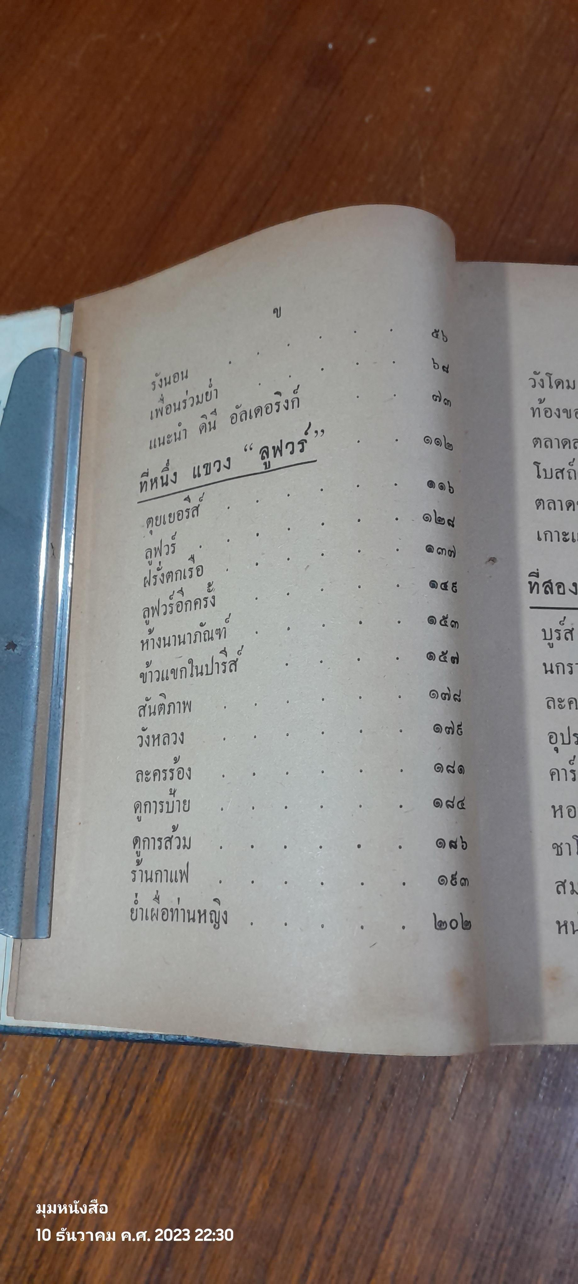 ย่ำปารีส์ / ดิลก ธีรธร
