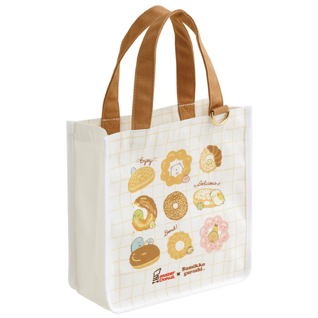 กระเป๋าหิ้ว Sumikko Gurashi x Mister Donut Mini Tote Bag ขนาด 24 x 25 x 10 ซม.