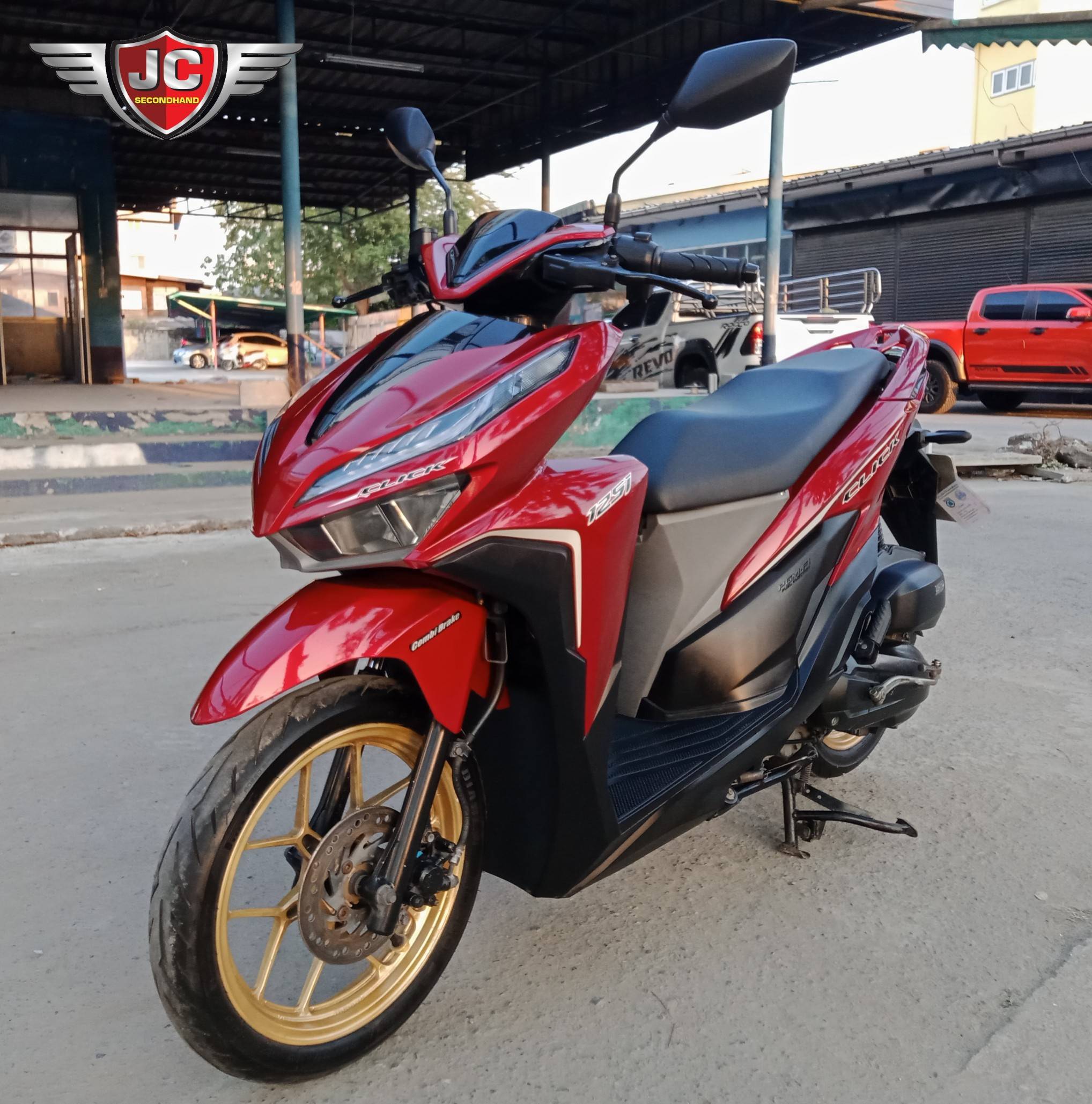 HONDA CLICK125I idenling stop ปี61 รถบ้านมือเดียว เครื่องเดิม ชุดสีแท้ทั้งคัน