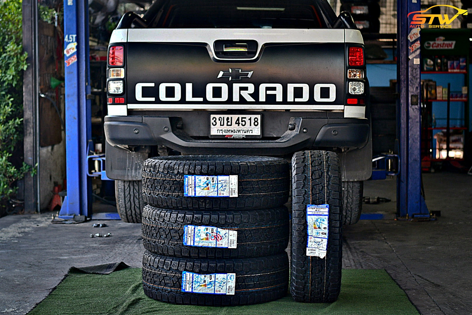 ยาง TOYO OPEN COUNTRY AT III (AT3) 265/65R18 114H ติดตั้งใส่ CHEVROLET COLORADO