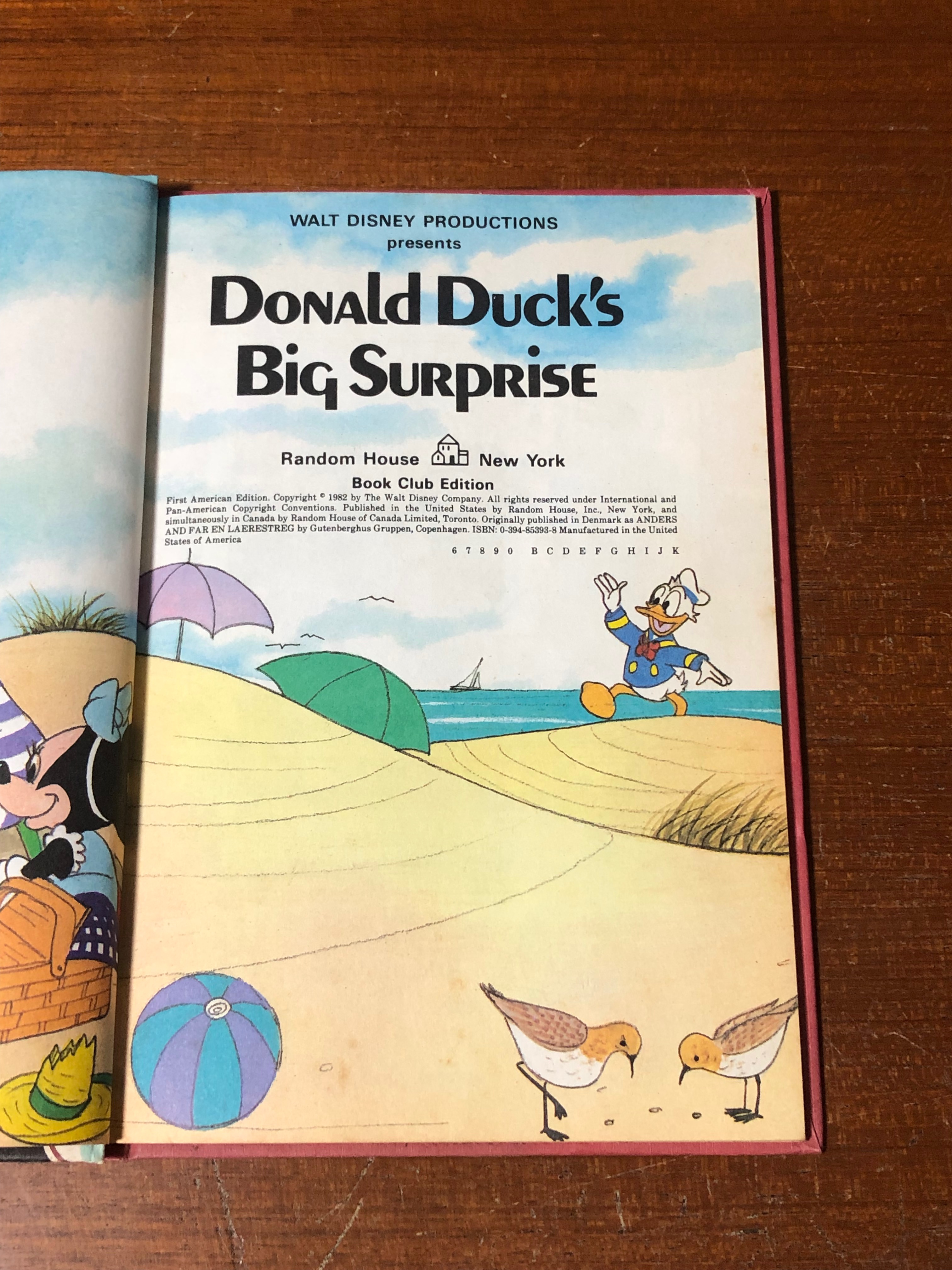 Walt Disney's Wonderful World Of Reading : DONALD DUCK'S BIG SURPRISE