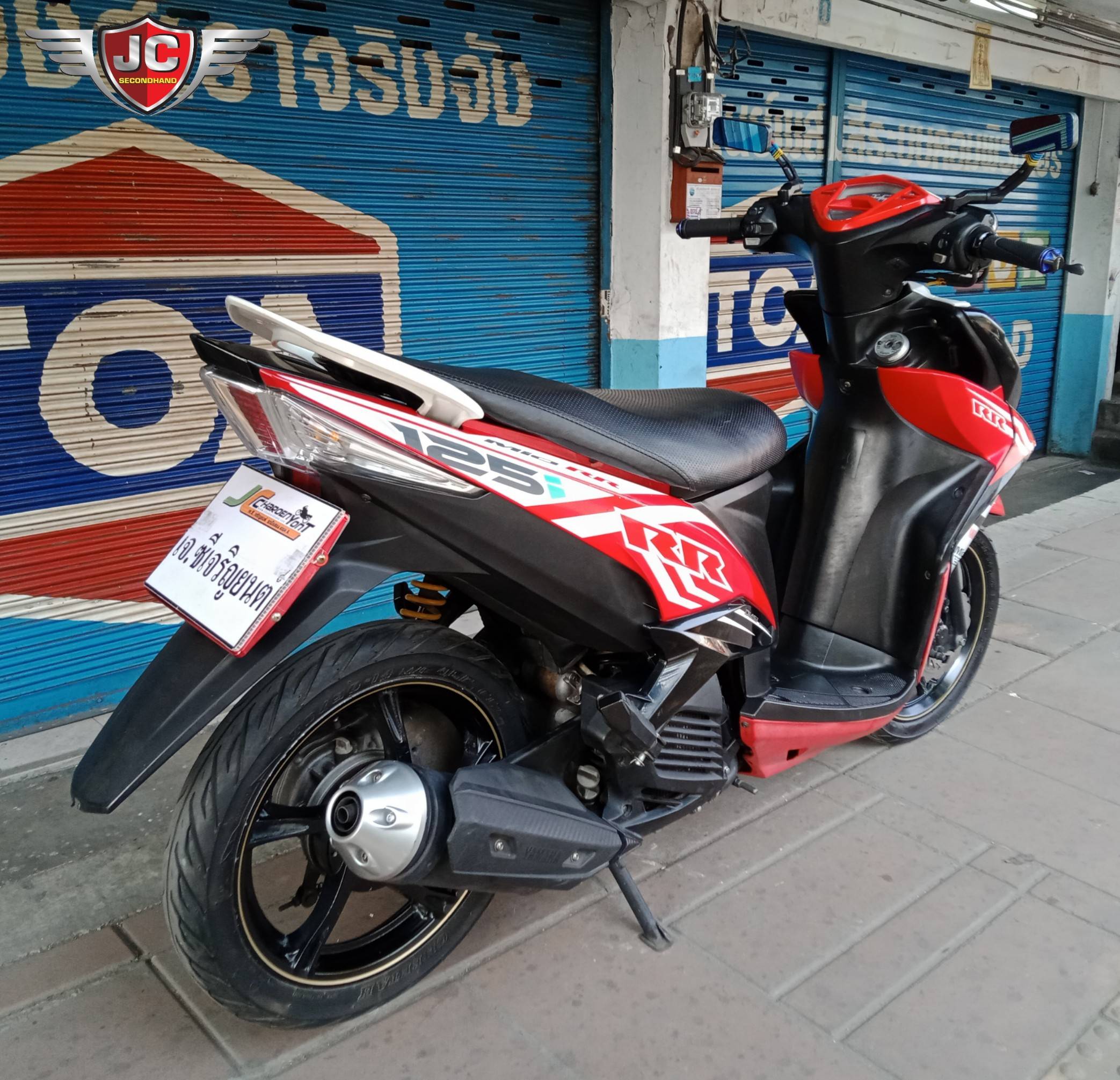 "รถสภาพพร้อมใช้มือเดียว"มาใหม่นำเสนออีกแล้วจร้า YAMAHA MIO125RRจดทะเบียนปี57 เครื่องดีเดิมๆ สตาร์ทติดง่ายๆเลย ขี่ดีศูนย์ได้