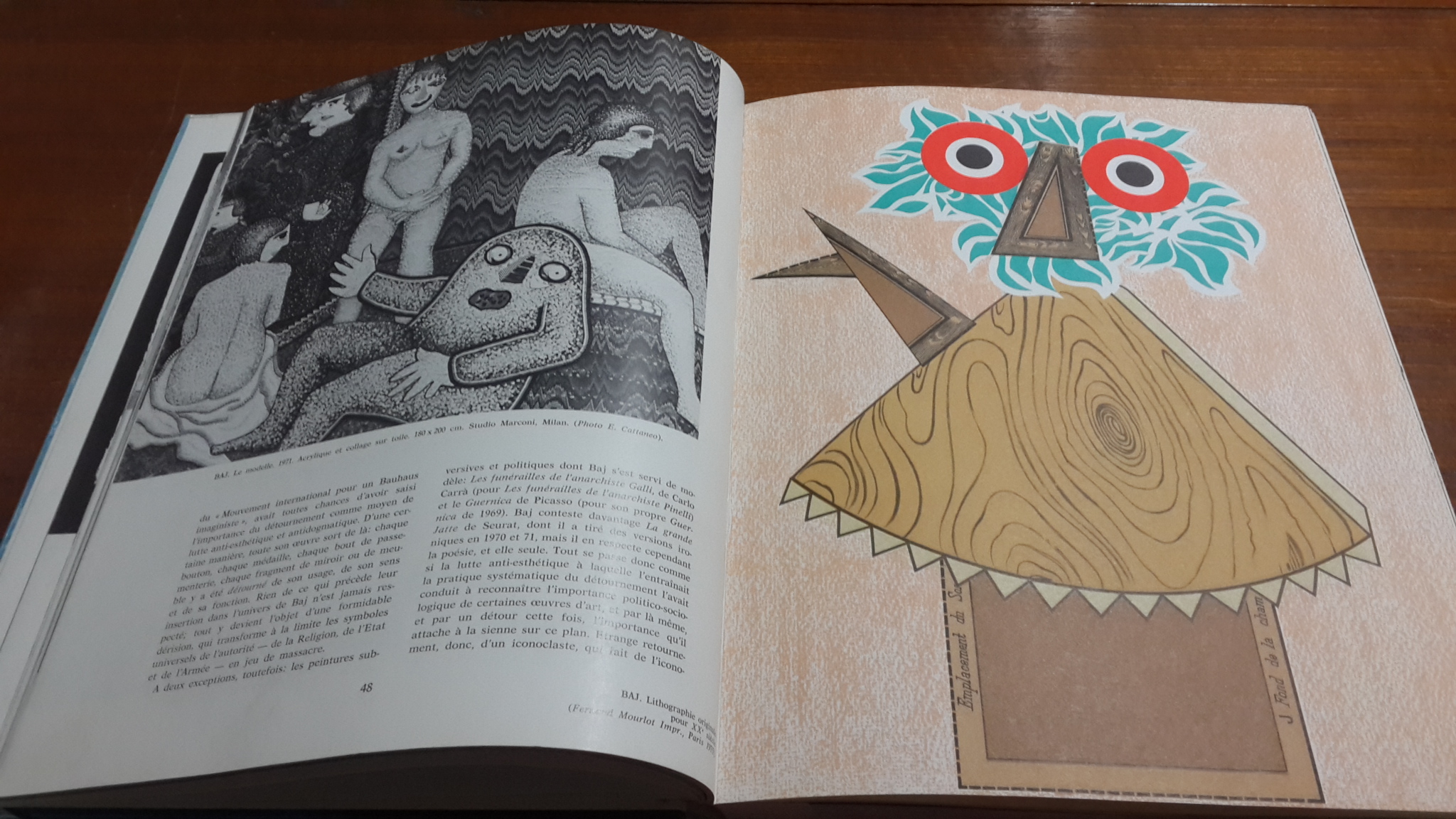 XX Siècle. Panorama 75*. Le réel imaginaire: du corps à l'objet. Nouvelle série, XXXVII Année, N. 44, Juin 1975