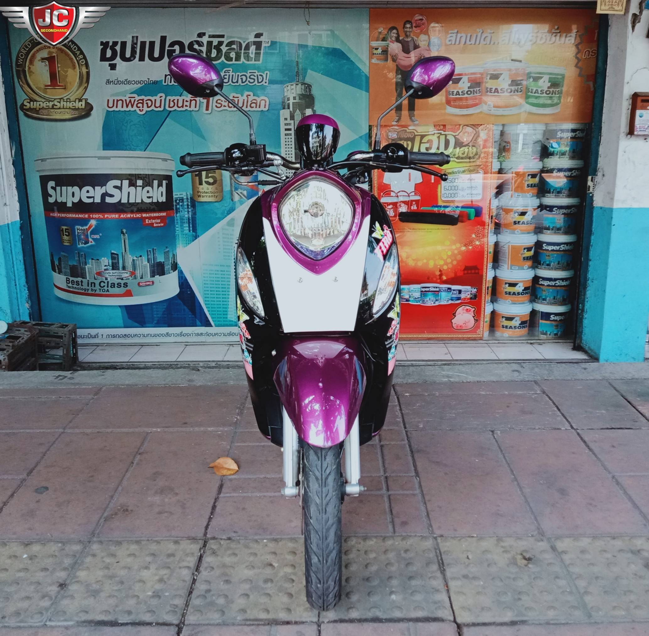 รถบ้านมีมาอีกแล้วจ้า Yamaha Fino FI ปี 57 รถสภาพเดิม เครื่องดีสตาร์ททีเดียวติด เบานิ่งบิดติดมือ