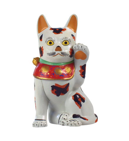 โมเดลแมวกวักนำโชค Maneki Neko Miniature Collection ขนาดสูงประมาณ 5 ซม. ของแท้จาก Manekineko Museum มี 5 แบบให้เลือก