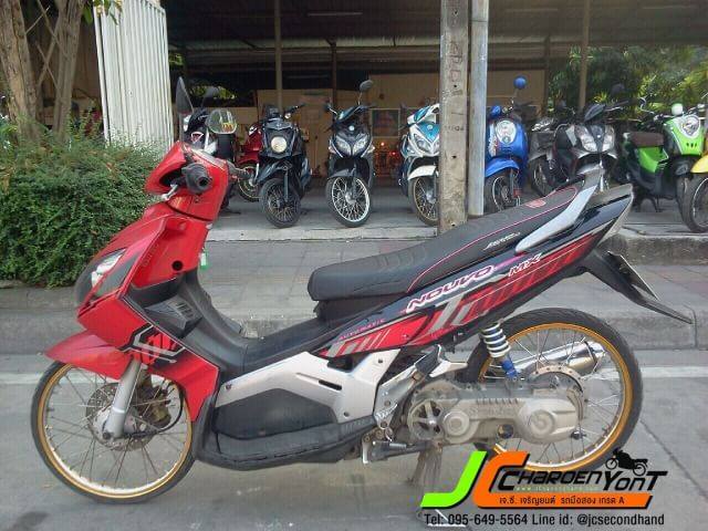 Yamaha Nouvo Mx รถปี 48 รถสภาพปกติ สีสดเดิม มีร่องรอยตามการใช้งาน ครับ เครื่องเดิมดี สตาร์ทติดง่าย