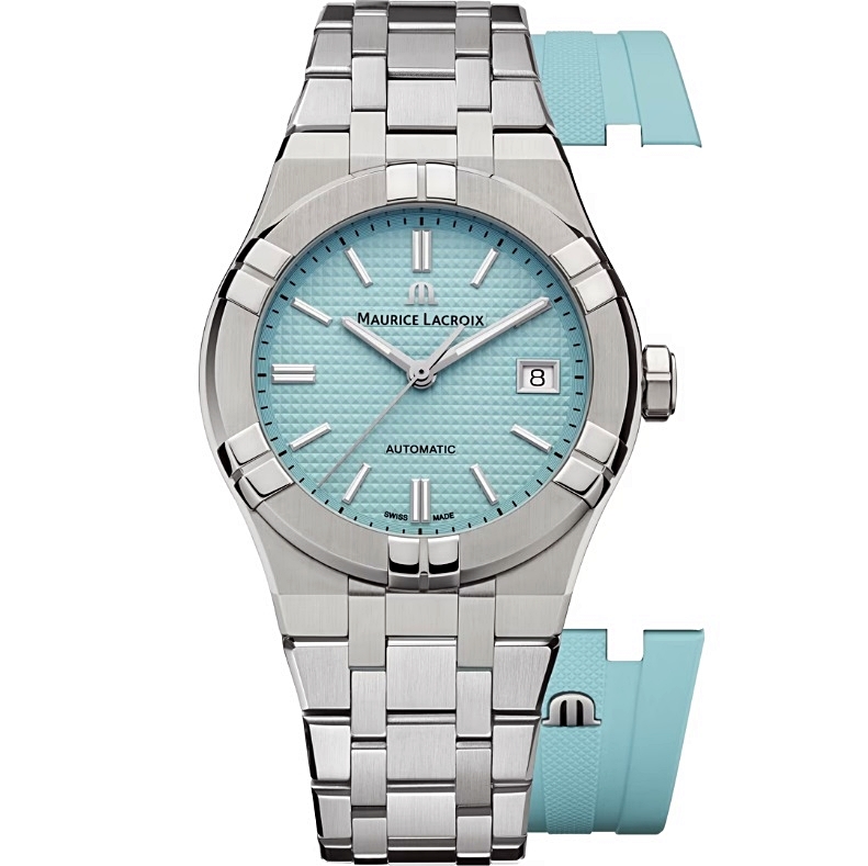 (ประกันศูนย์ไทย) Maurice Lacroix Aikon Automatic 39mm Summer Vibe "Tiffany Blue" Limited Edition