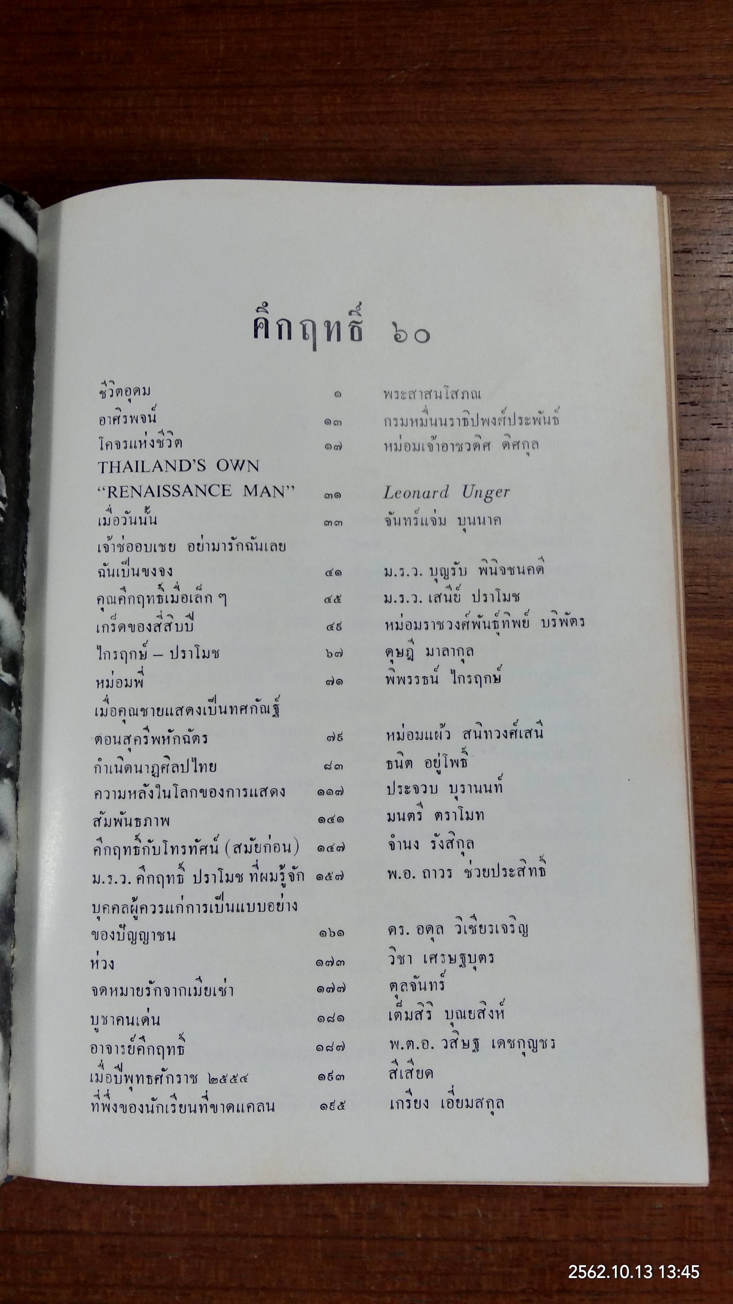 คึกฤทธื์ ๖๐ ญาติมิตรช่วยกันเขียน