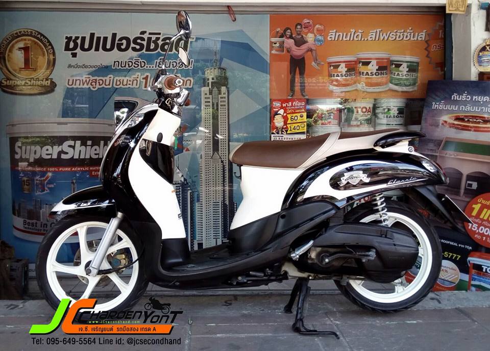 YAMAHA FINO Premium !! รถจดทะเบียนปี 54 รถเครื่องเดิม เครื่องแน่น ไม่เคยแกะ ชุดสีสวยแท้ทั้งคัน แทบไม่มีตำหนิ