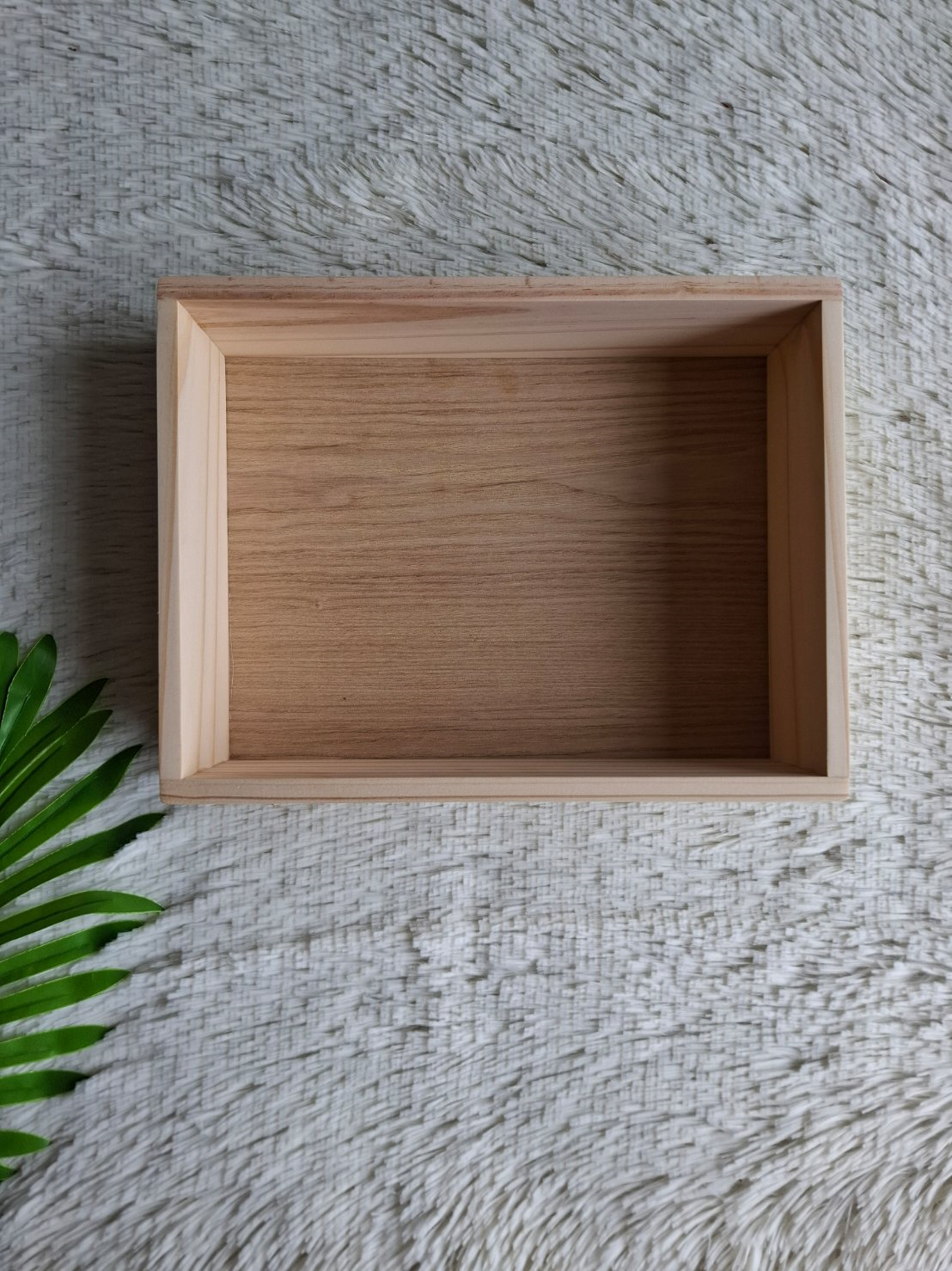 ถาดไม้สน