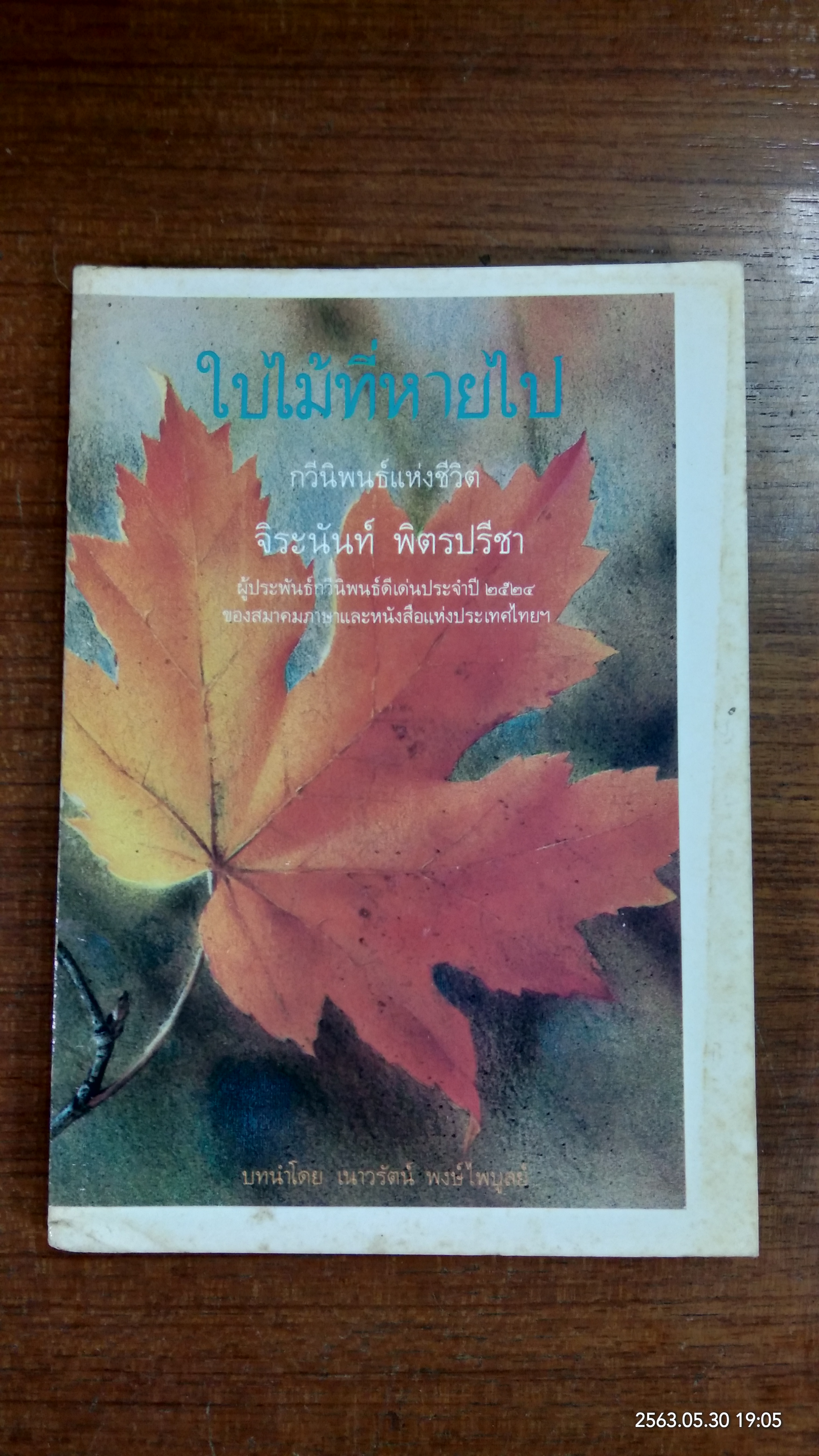 ใบไม้ที่หายไป / จิระนันท์ พิตรปรีชา