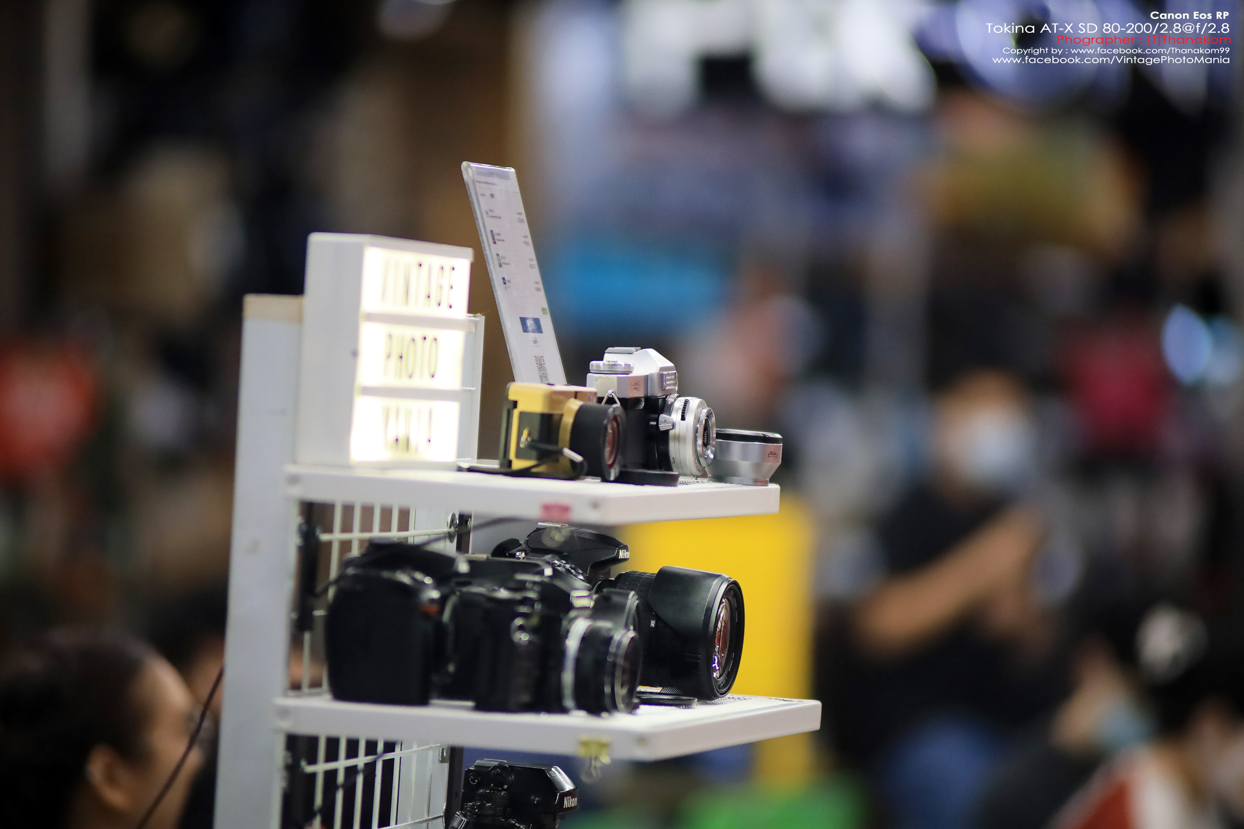 Tokina AT-X SD AF 80-200/2.8 *Canon EF Mount เลนส์เทเลละลายฉากหลังระดับโปรเอฟไม่ไหล